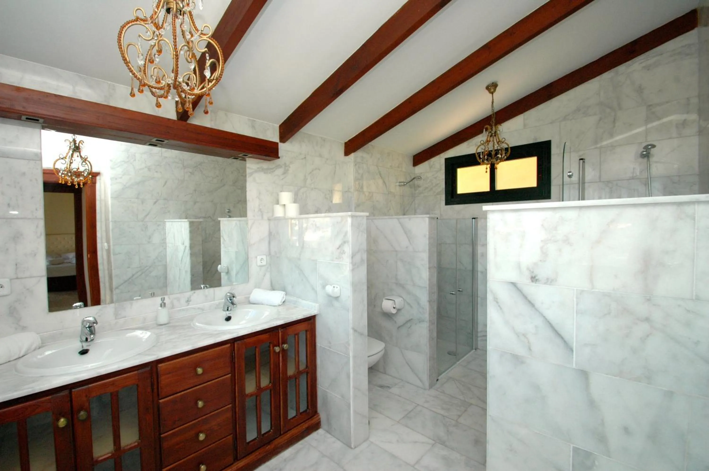 Shower in Montemares Golf Luxury Villas & Apartments at La Manga Club