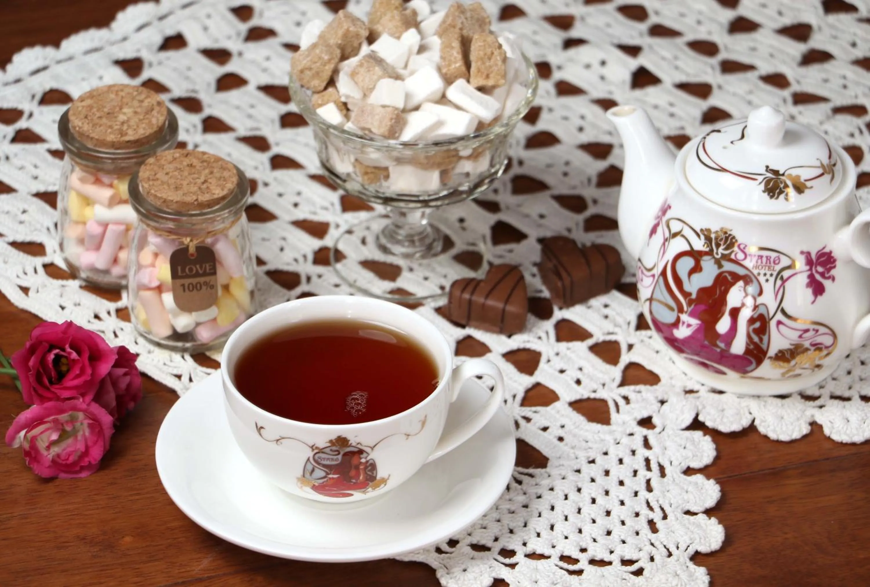 Decorative detail in Staro Hotel