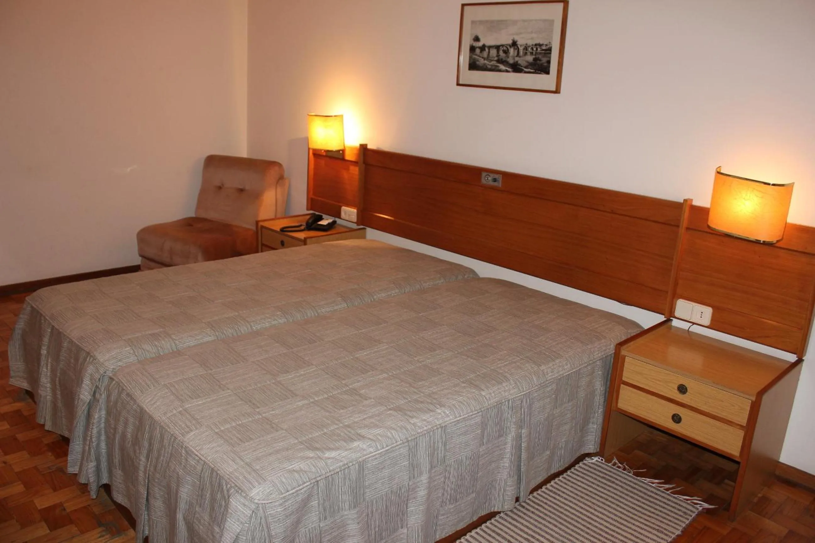 Bed in Hotel Bom Sucesso