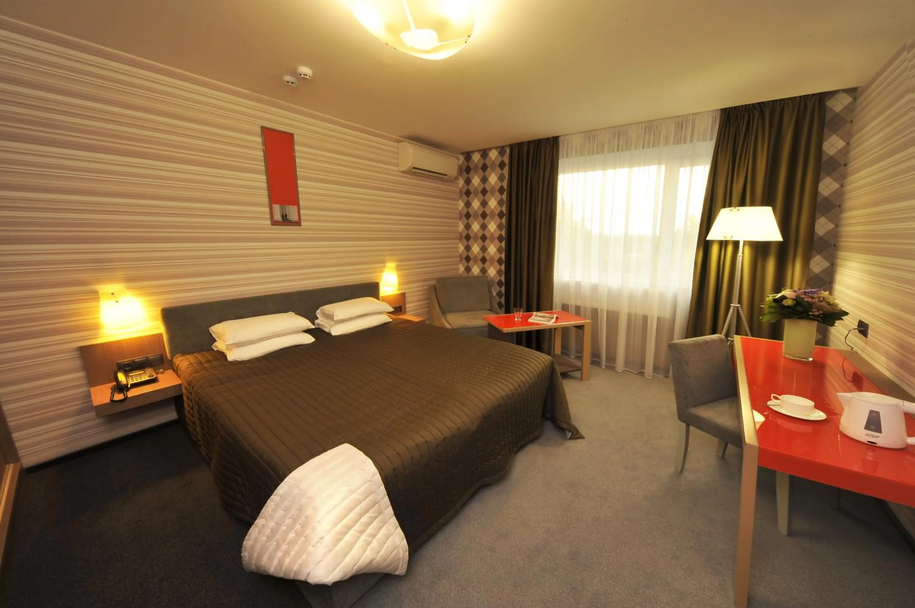 Bed in Villa Four Rooms