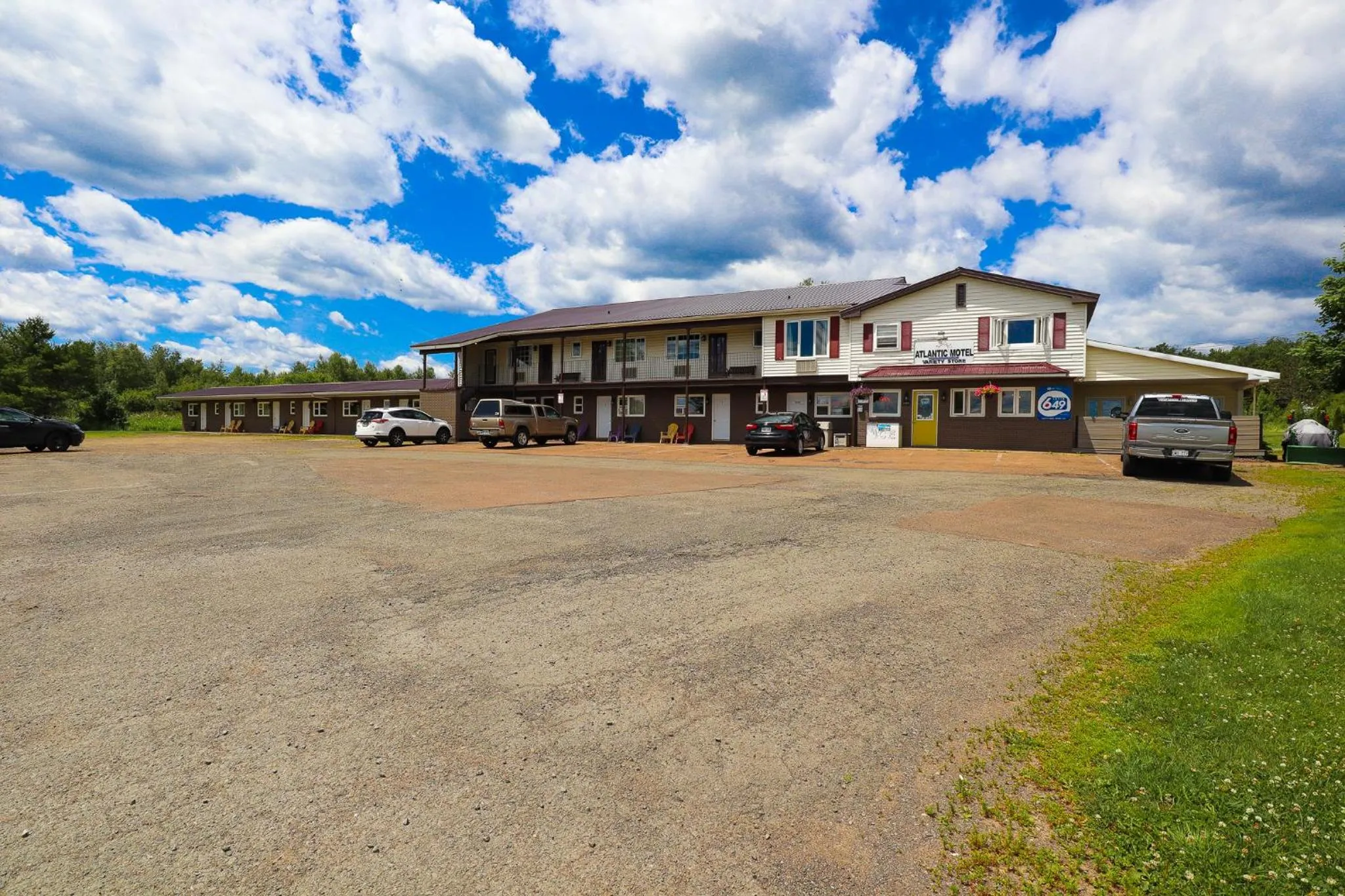 Property building in Atlantic Motel