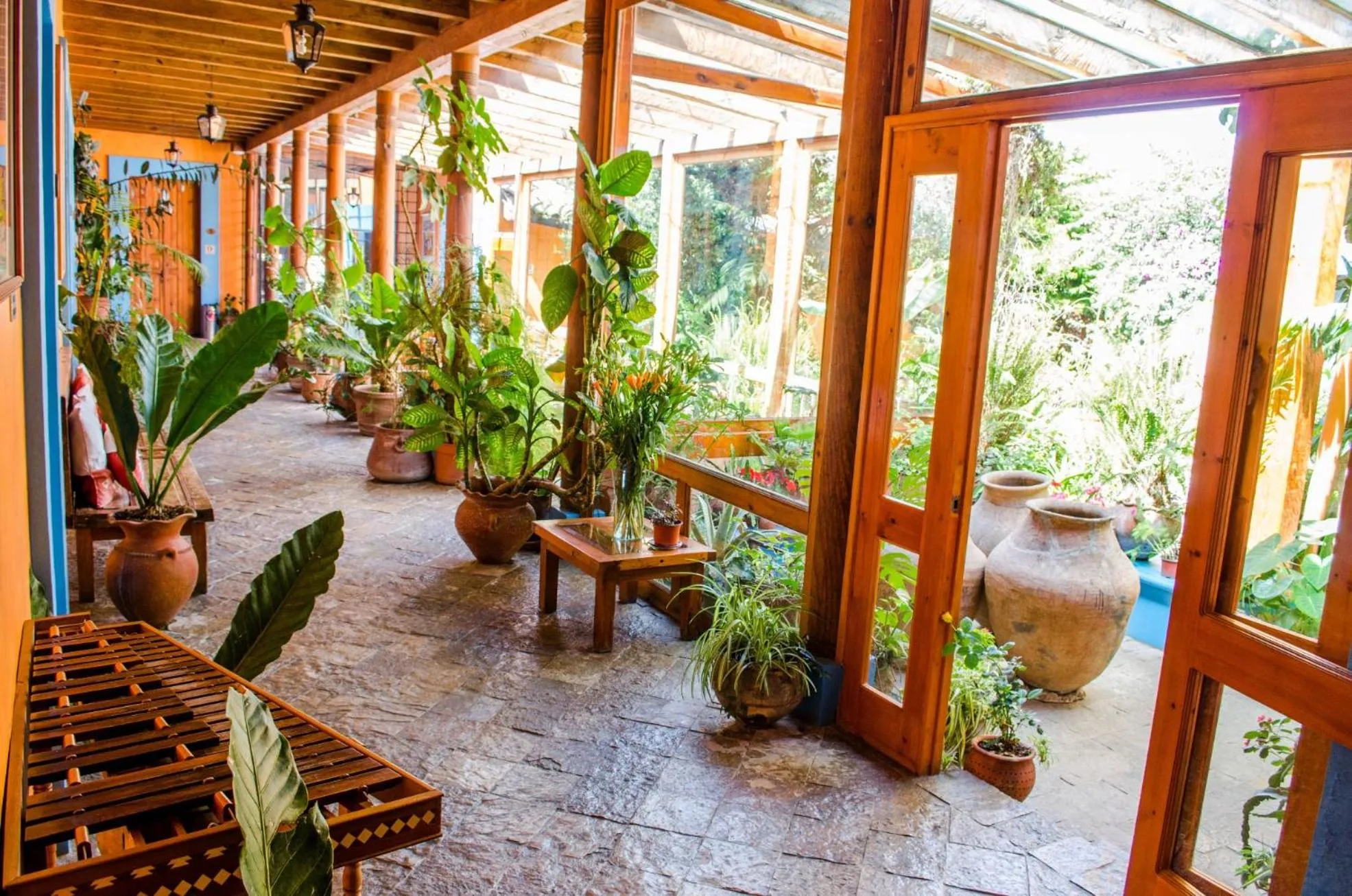 Property building in Hotel Posada El Paraíso