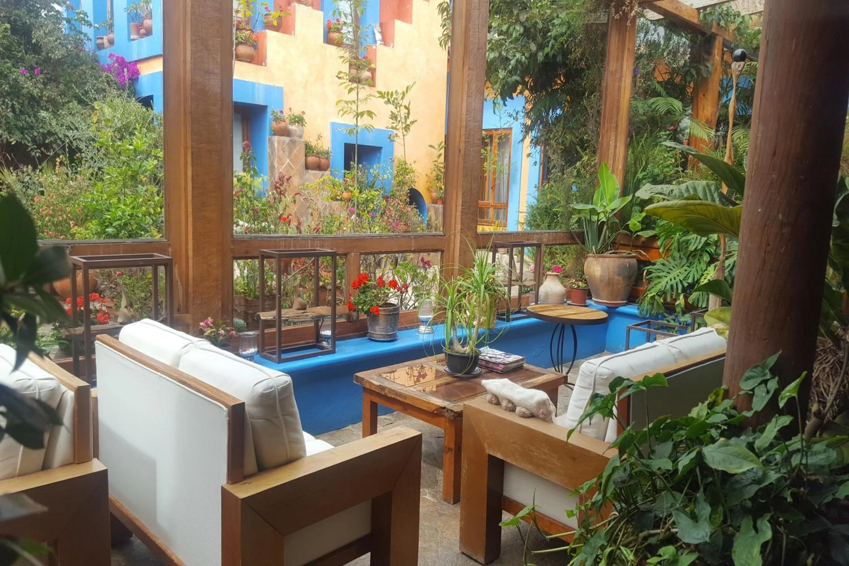 Lobby or reception in Hotel Posada El Paraíso
