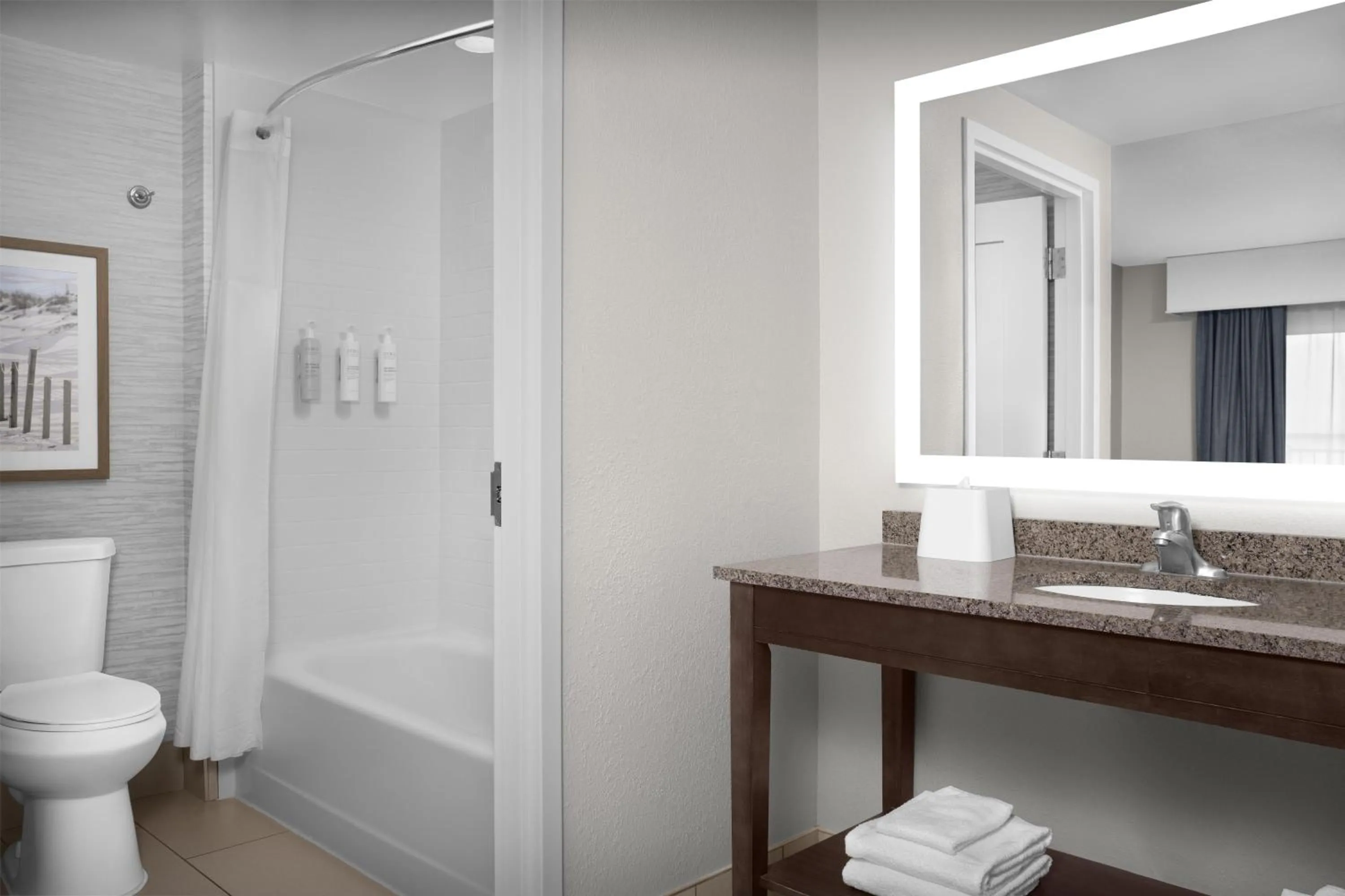 Bathroom in Hampton Inn & Suites Ocean City Bayfront-Convention Center