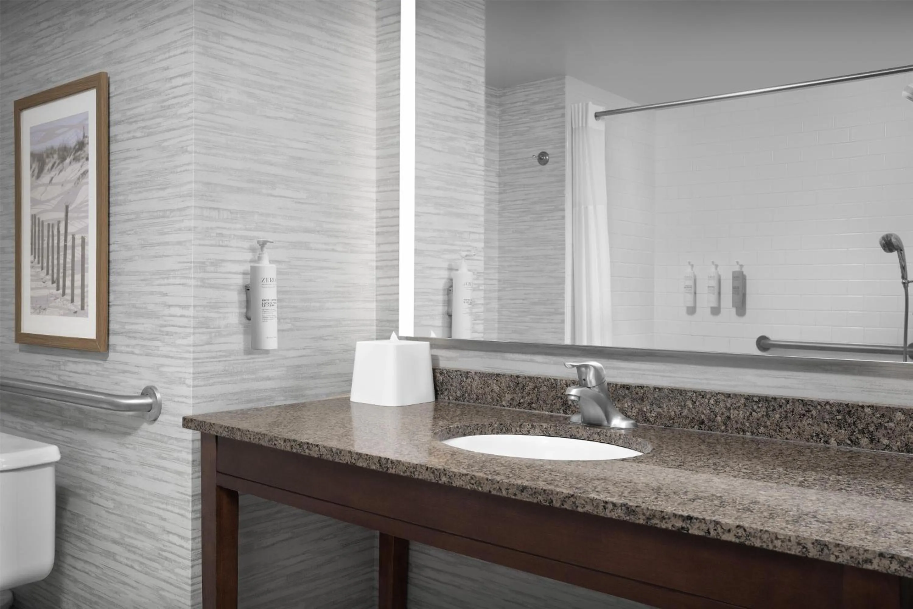 Bathroom in Hampton Inn & Suites Ocean City Bayfront-Convention Center