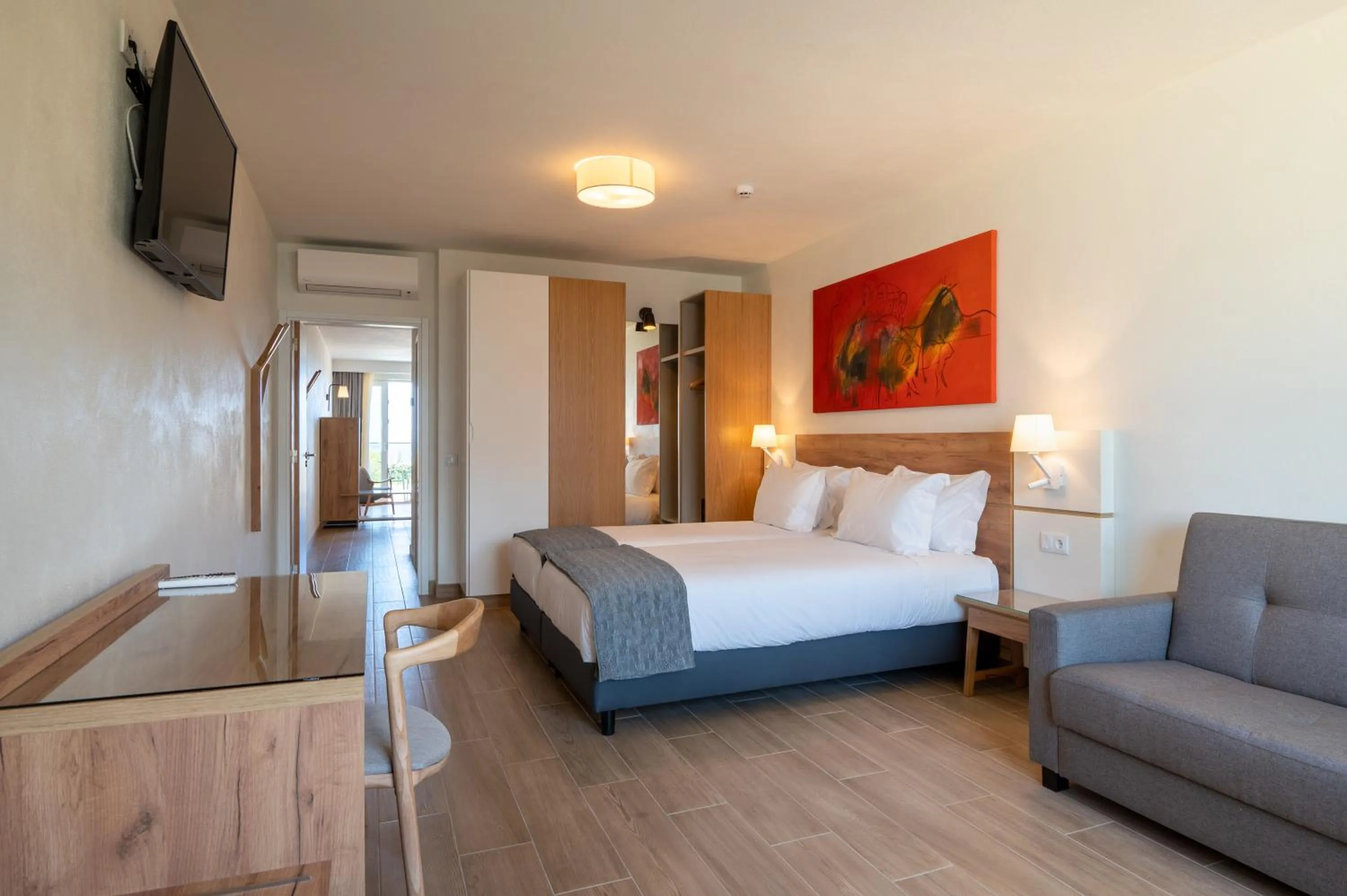 Bedroom, Bed in Vila Luz