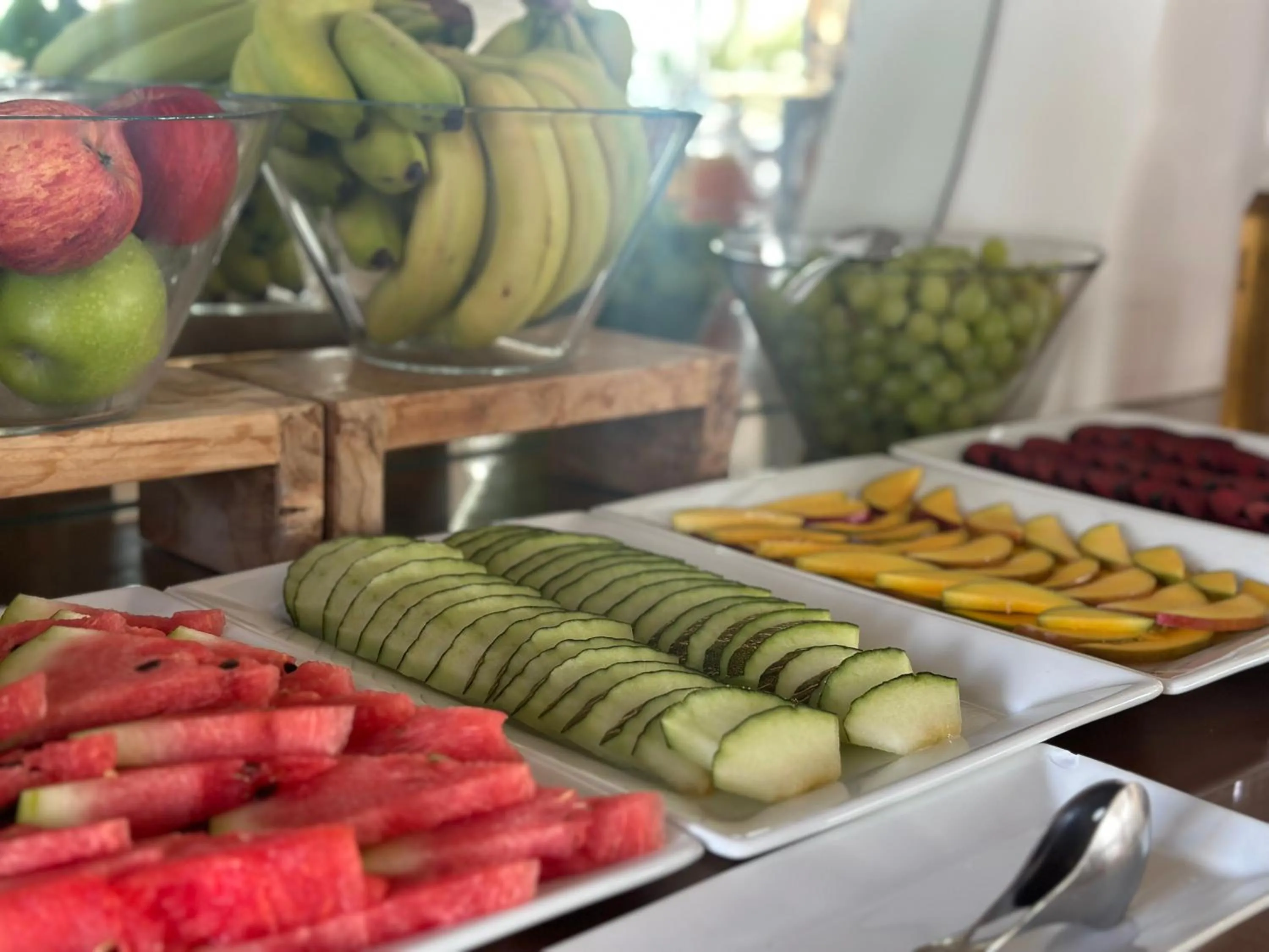 Buffet breakfast in Vila Luz