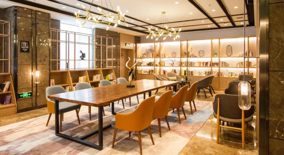 Seating area in Atour Hotel Shenyang Hunnan Olympic Sports Center