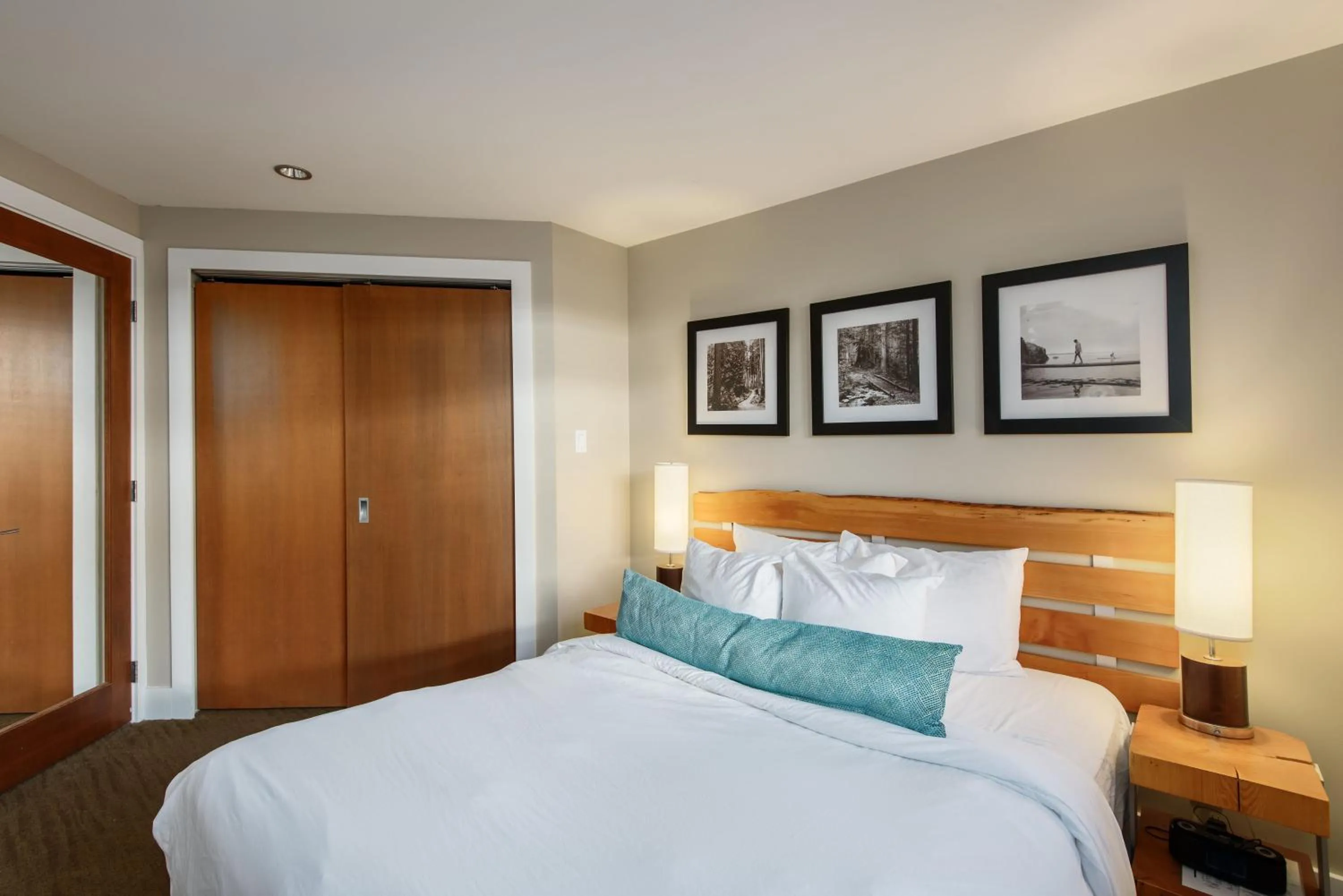 Bed in Cox Bay Beach Resort