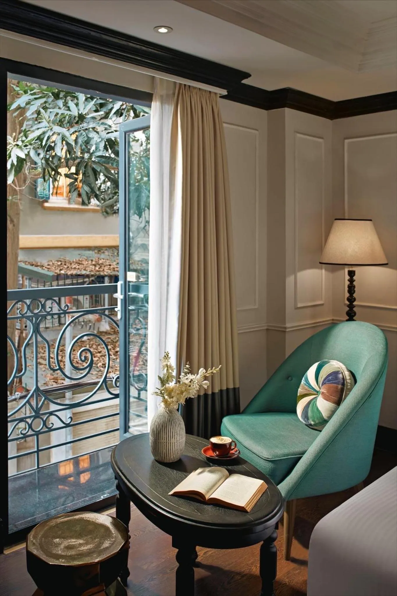 Balcony/Terrace in Aira Boutique Hanoi Hotel & Spa
