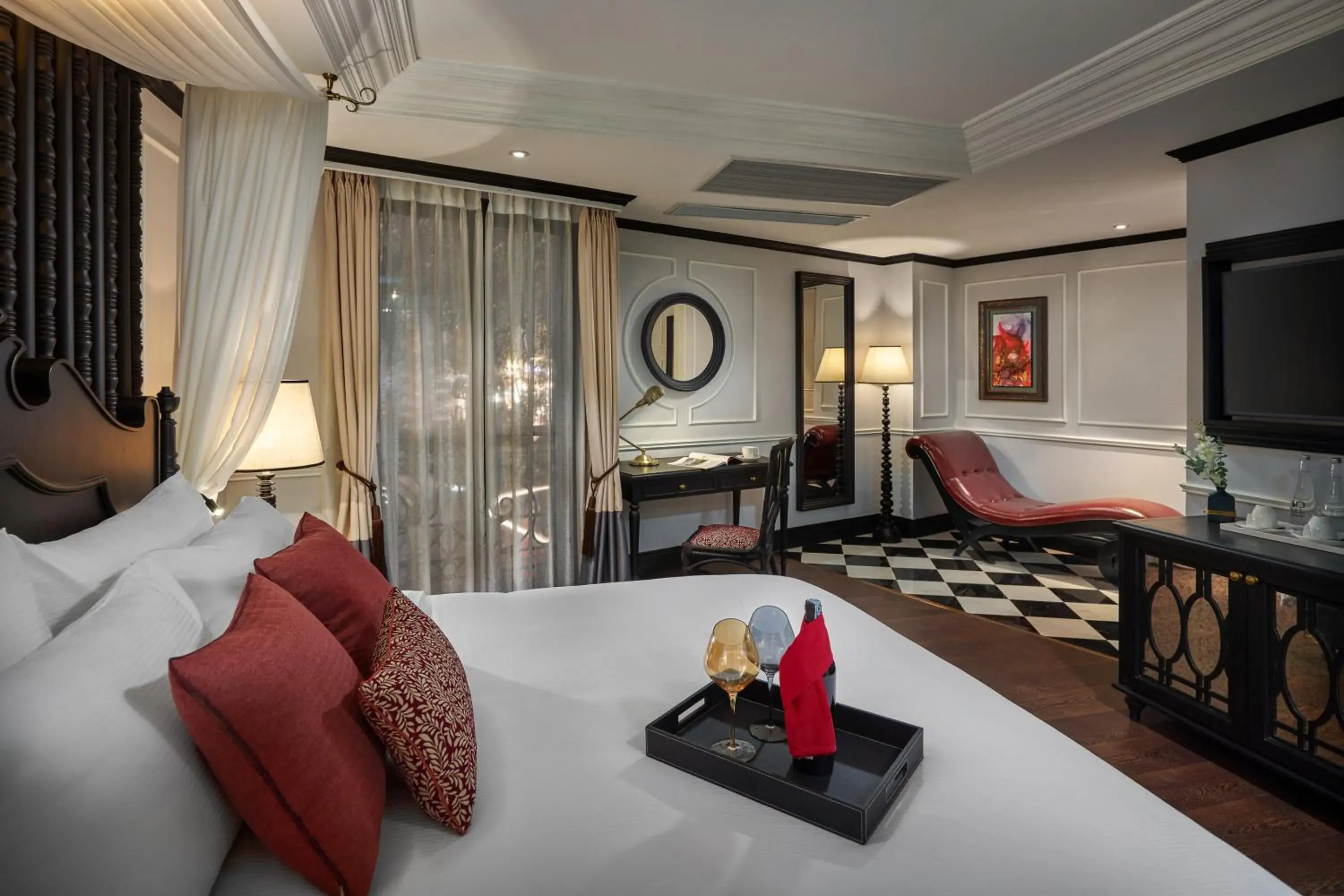 Deluxe King Suite - Free 1 drink in 2025 in Aira Boutique Hanoi Hotel & Spa Deluxe King Suite - Free 1 drink in 2025 in Aira Boutique Hanoi Hotel & Spa