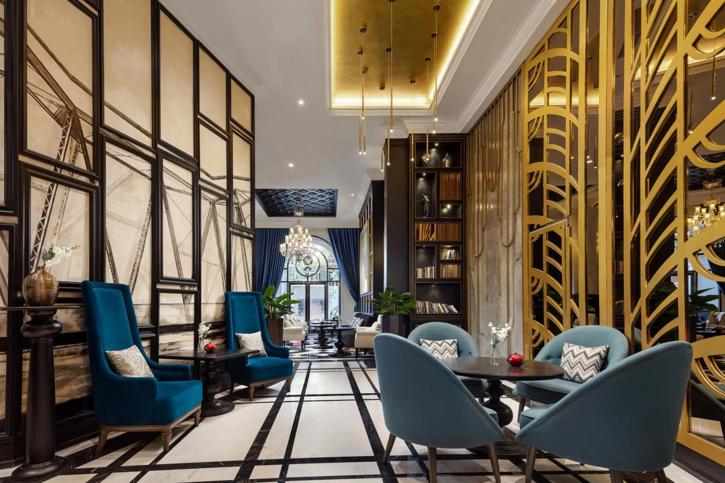Lobby or reception in Aira Boutique Hanoi Hotel & Spa