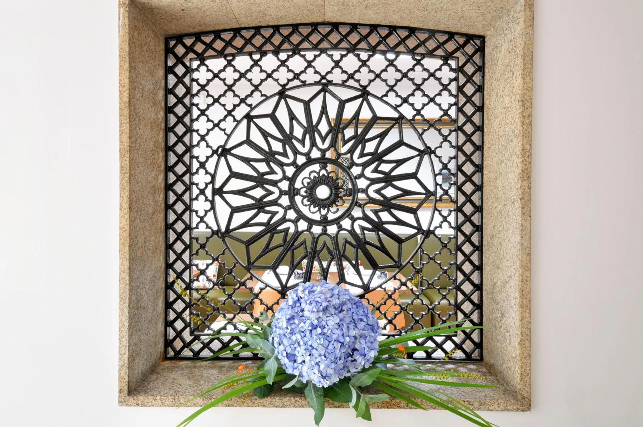 Decorative detail in Porto Domus Hotel