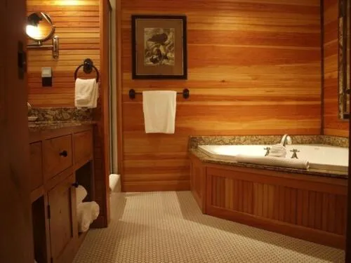 Bathroom in The Whiteface Lodge