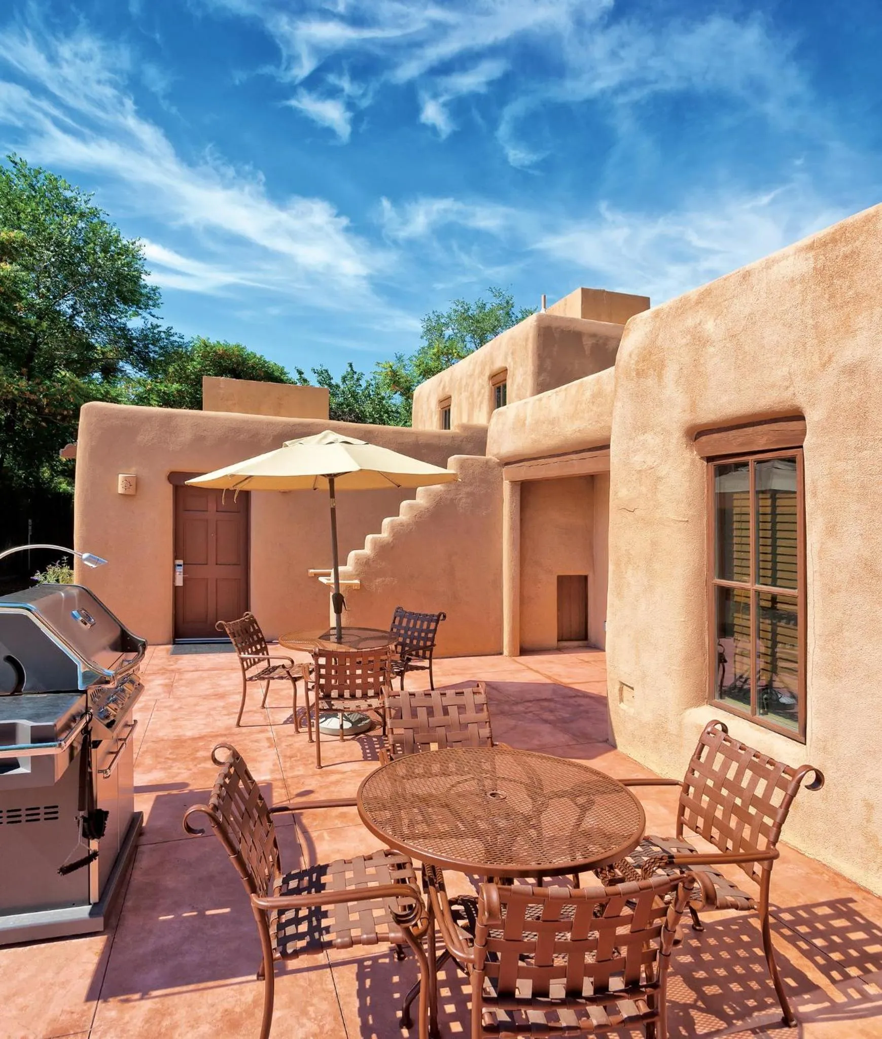 Inner courtyard view in WorldMark Santa Fe