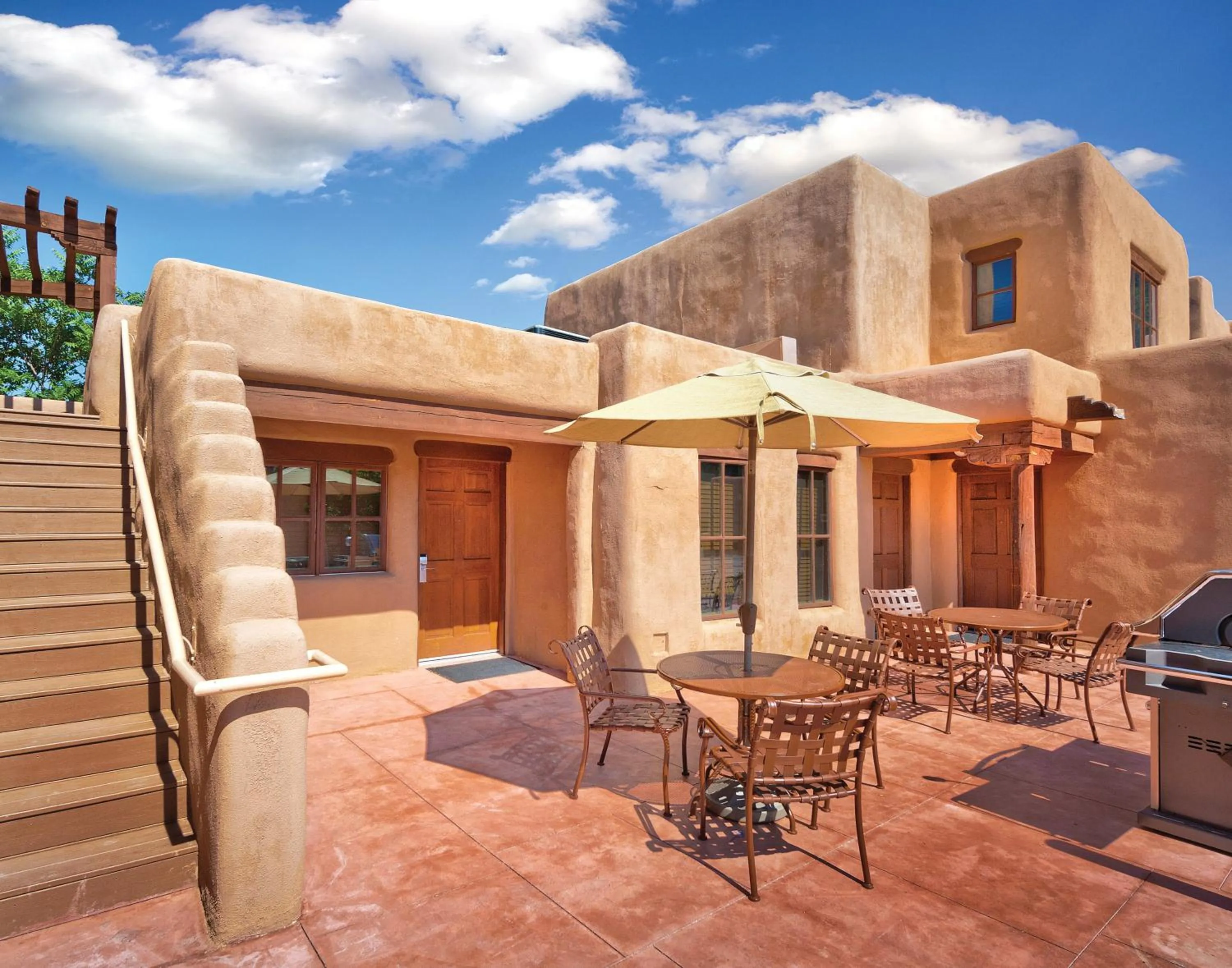 Inner courtyard view in WorldMark Santa Fe