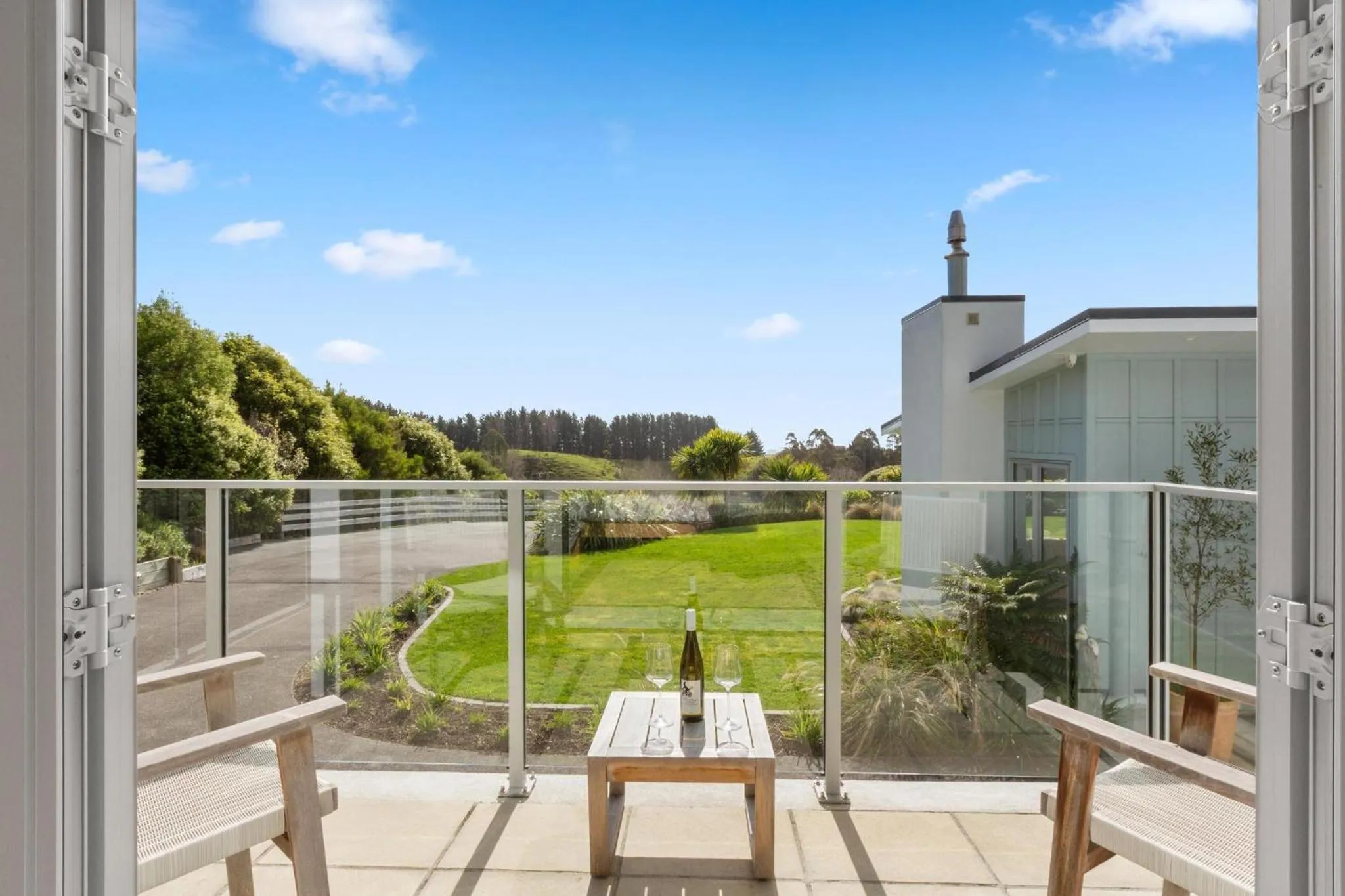 Patio in Aston Road Villa Bed & Breakfast