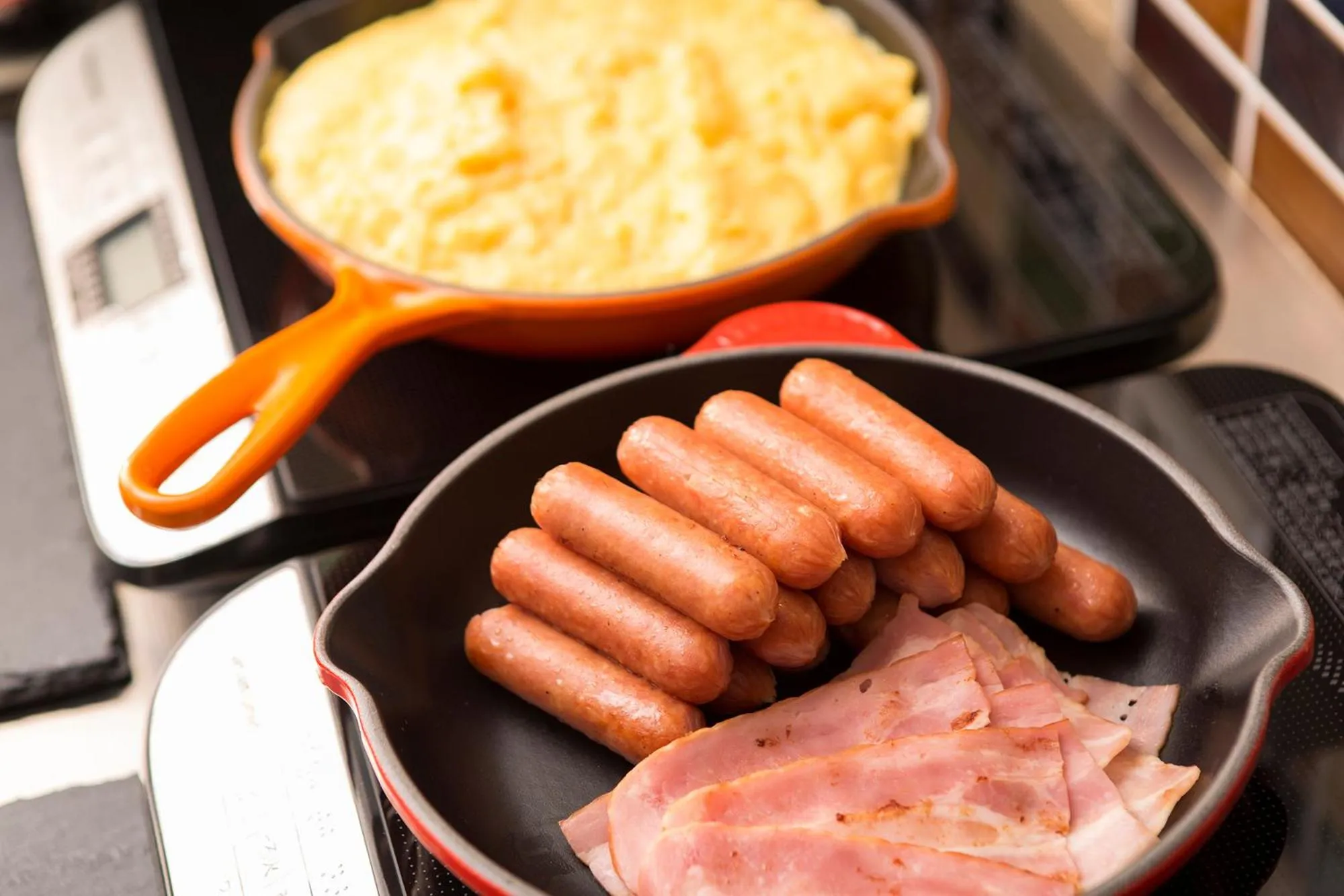 Food close-up in Hotel Replace Namba Osaka