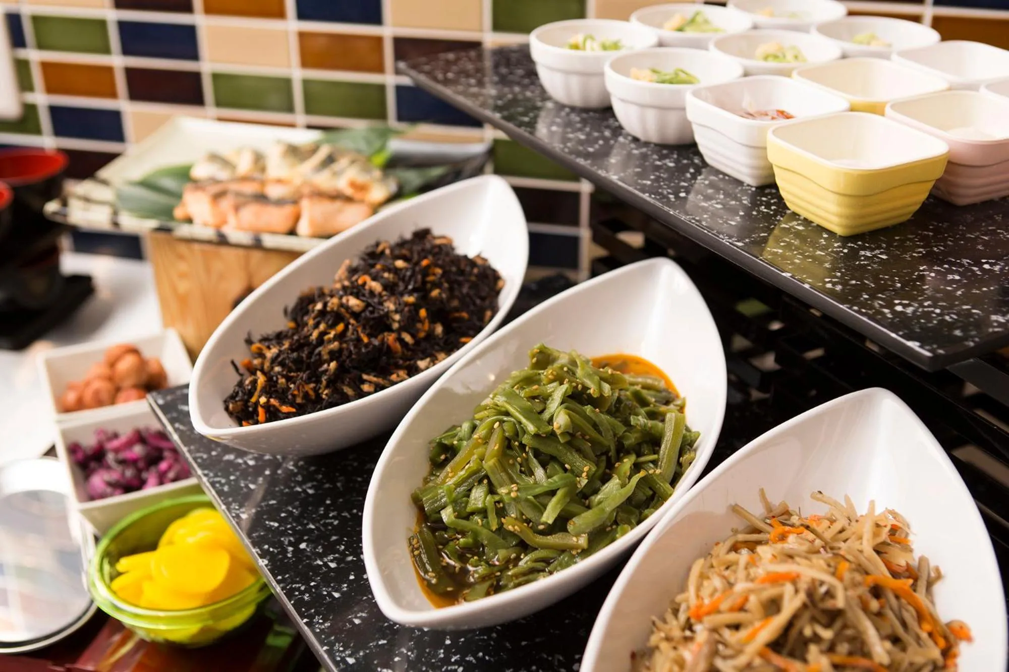 Food close-up in Hotel Replace Namba Osaka