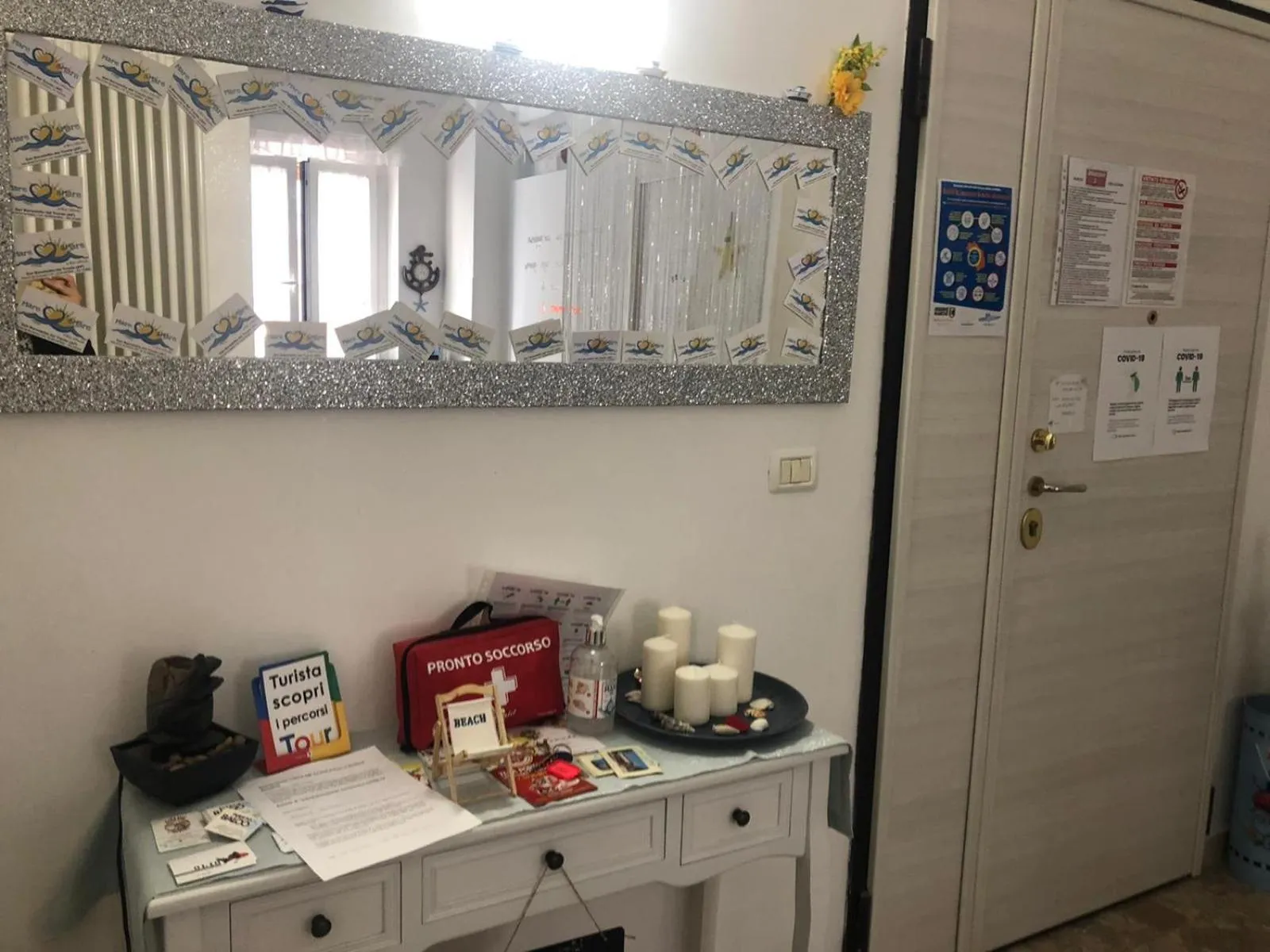 Lobby or reception in Mare D’amare