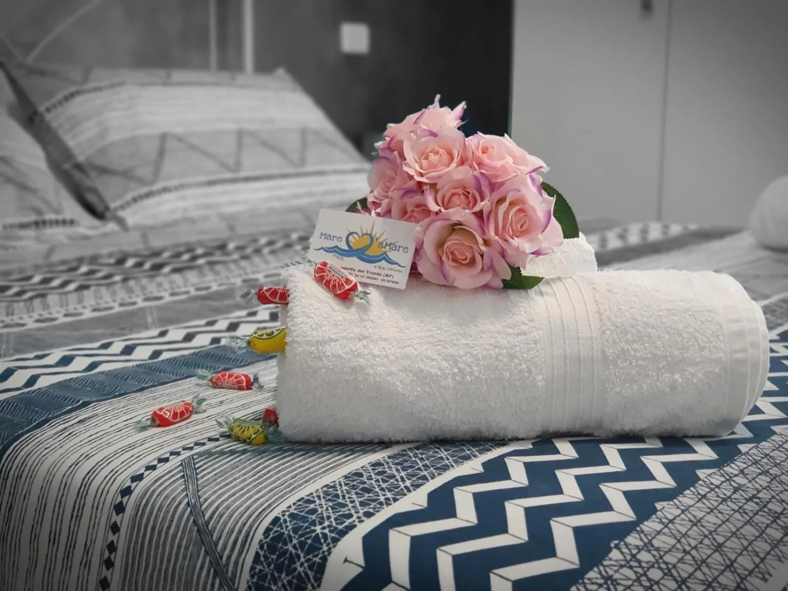 Bedroom, Bed in Mare D’amare