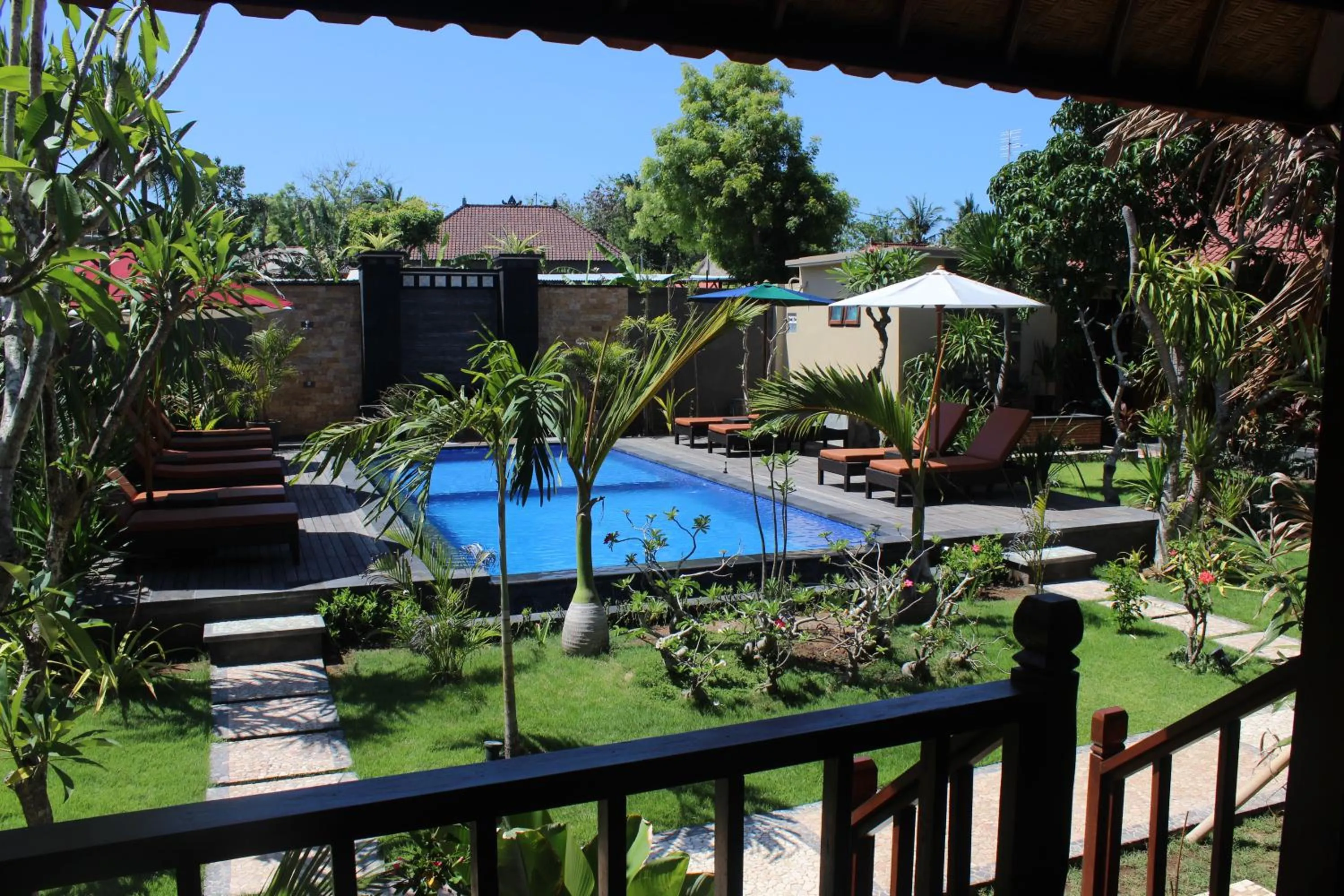 Balcony/Terrace in Pattri Garden Lembongan