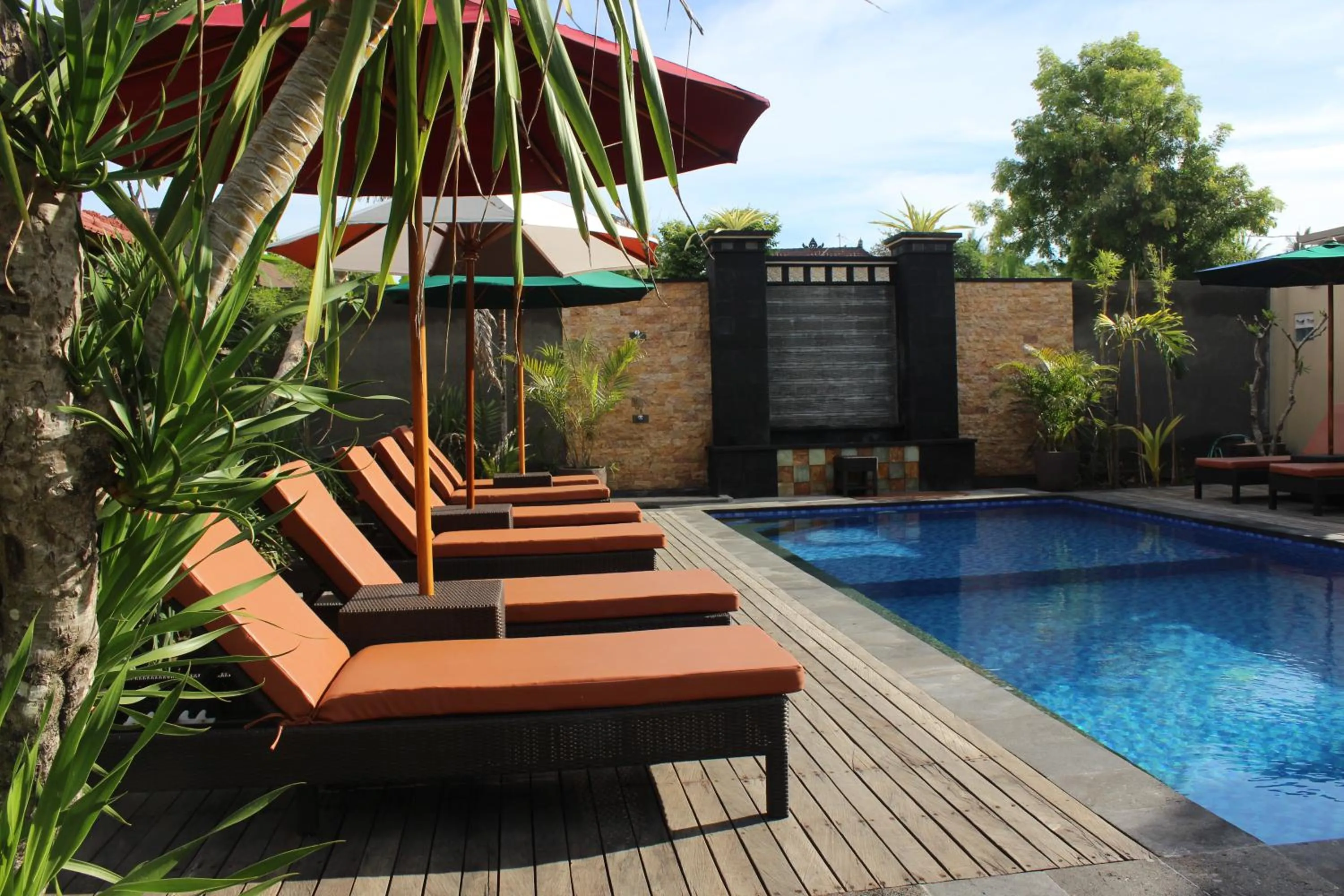 Swimming pool in Pattri Garden Lembongan