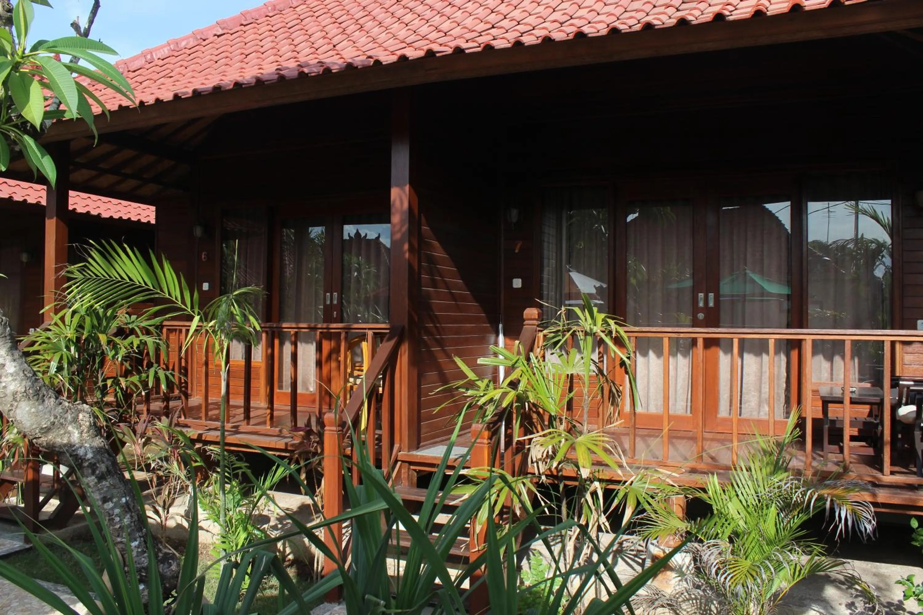 Patio in Pattri Garden Lembongan