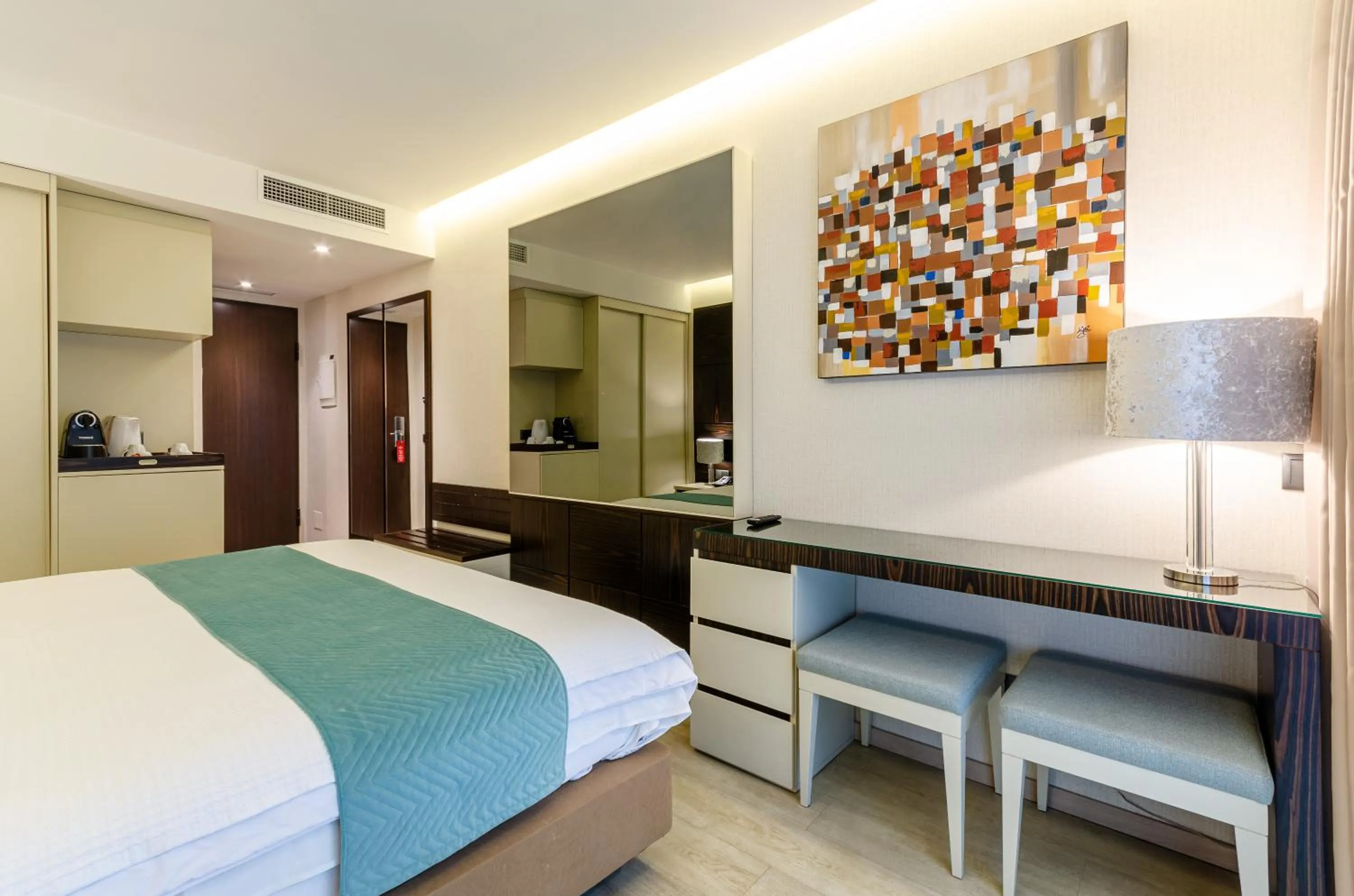 Bed in Hotel Alvorada