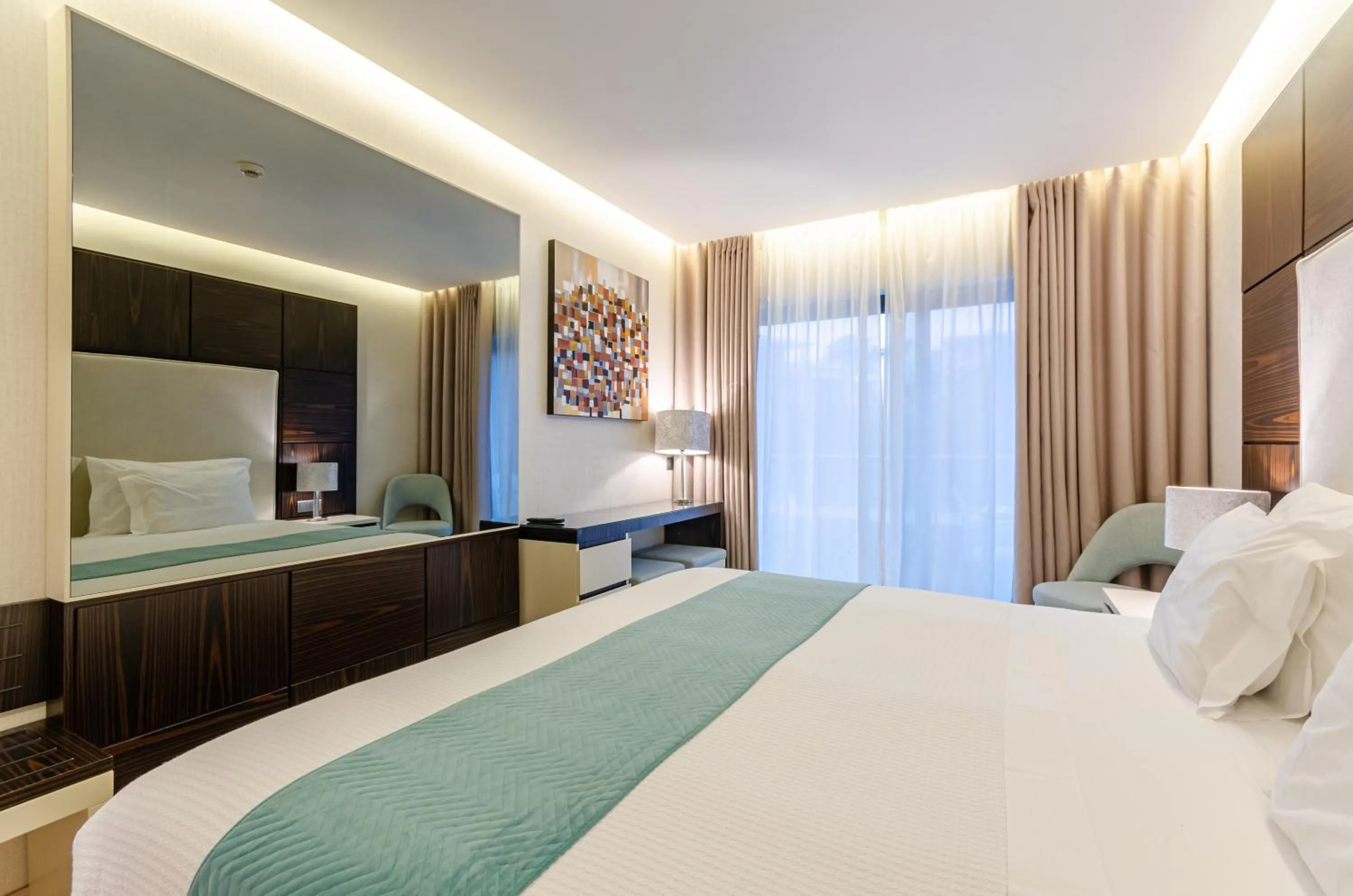 Bed in Hotel Alvorada