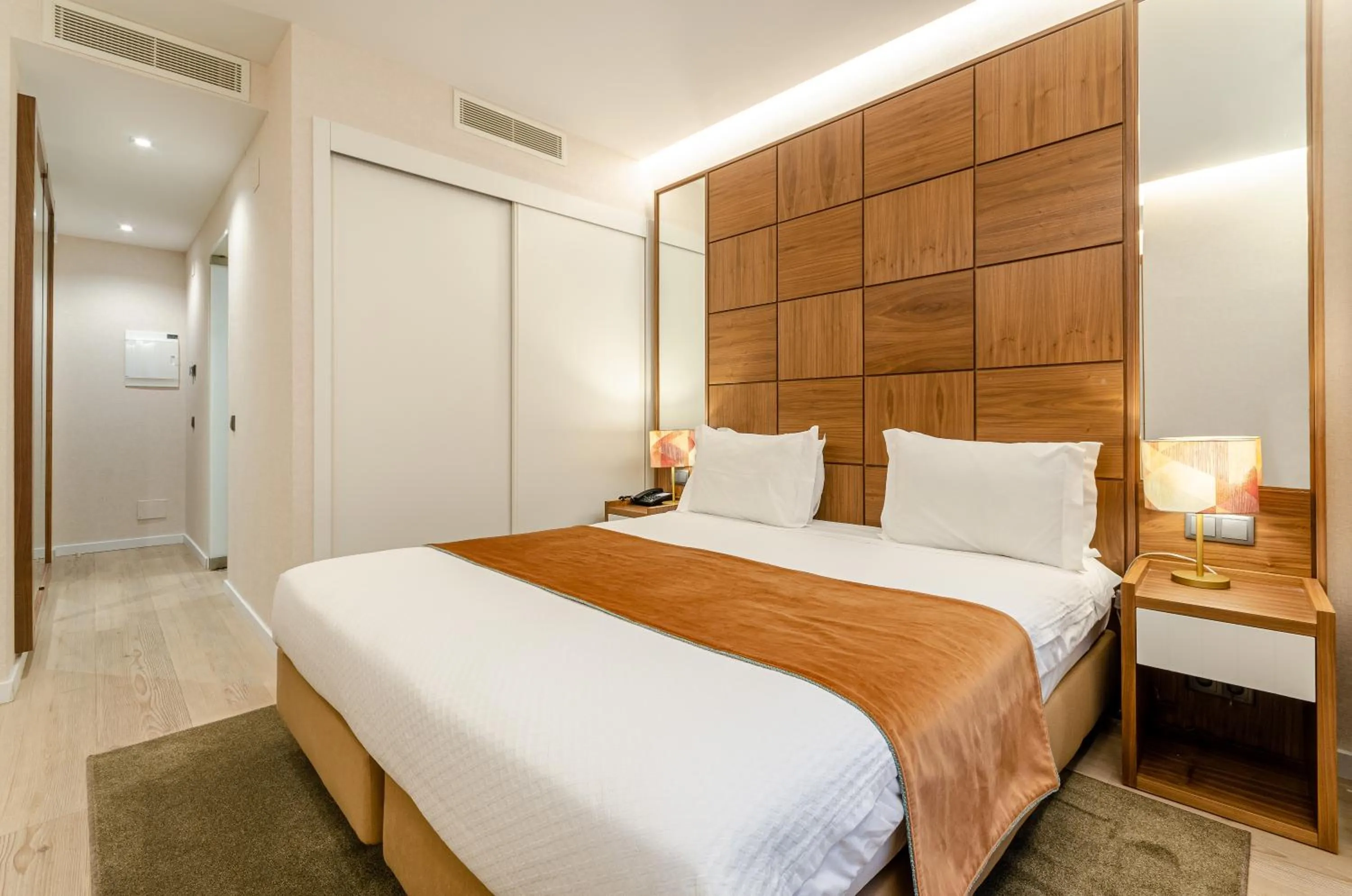 Bed in Hotel Alvorada