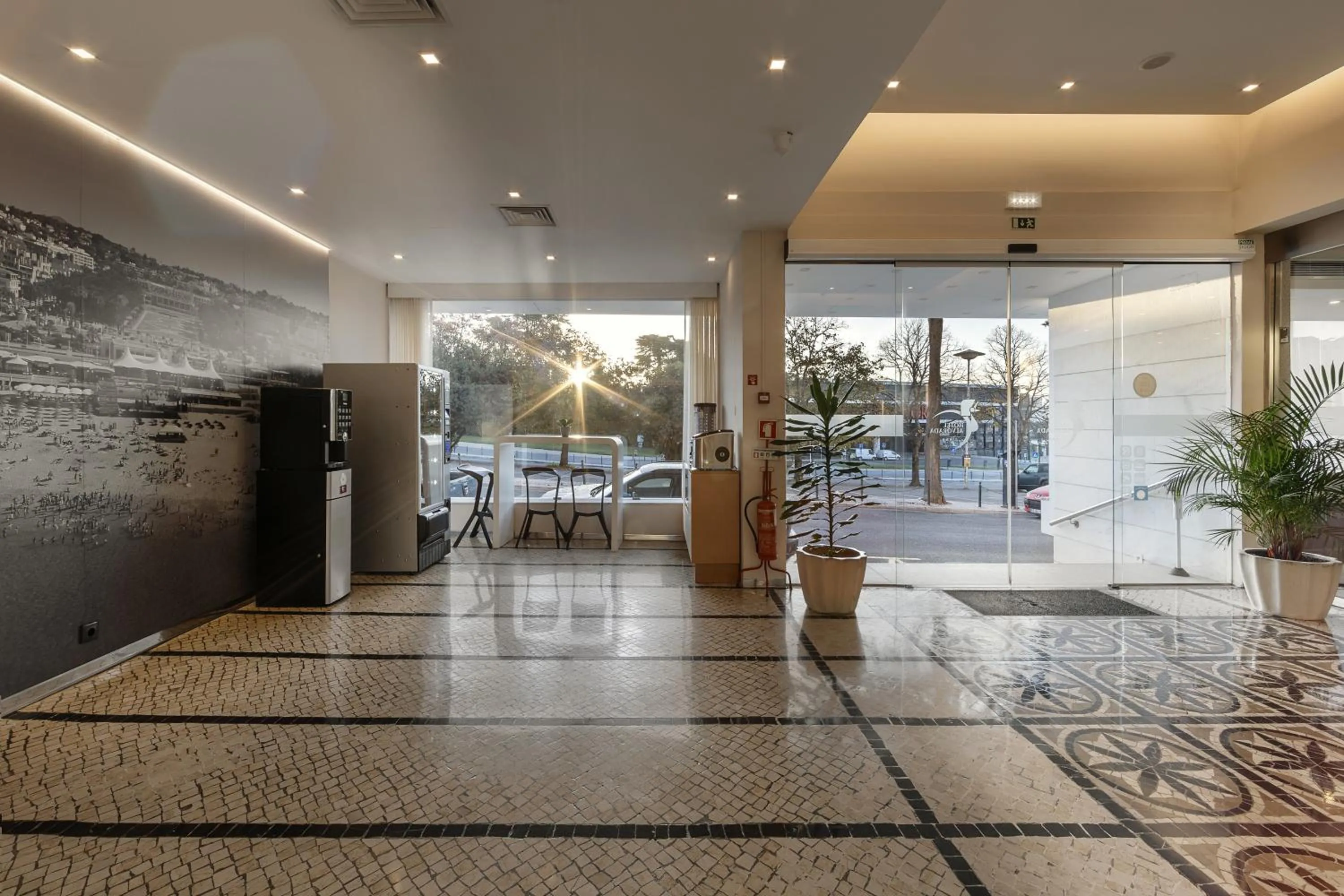 Lobby or reception in Hotel Alvorada