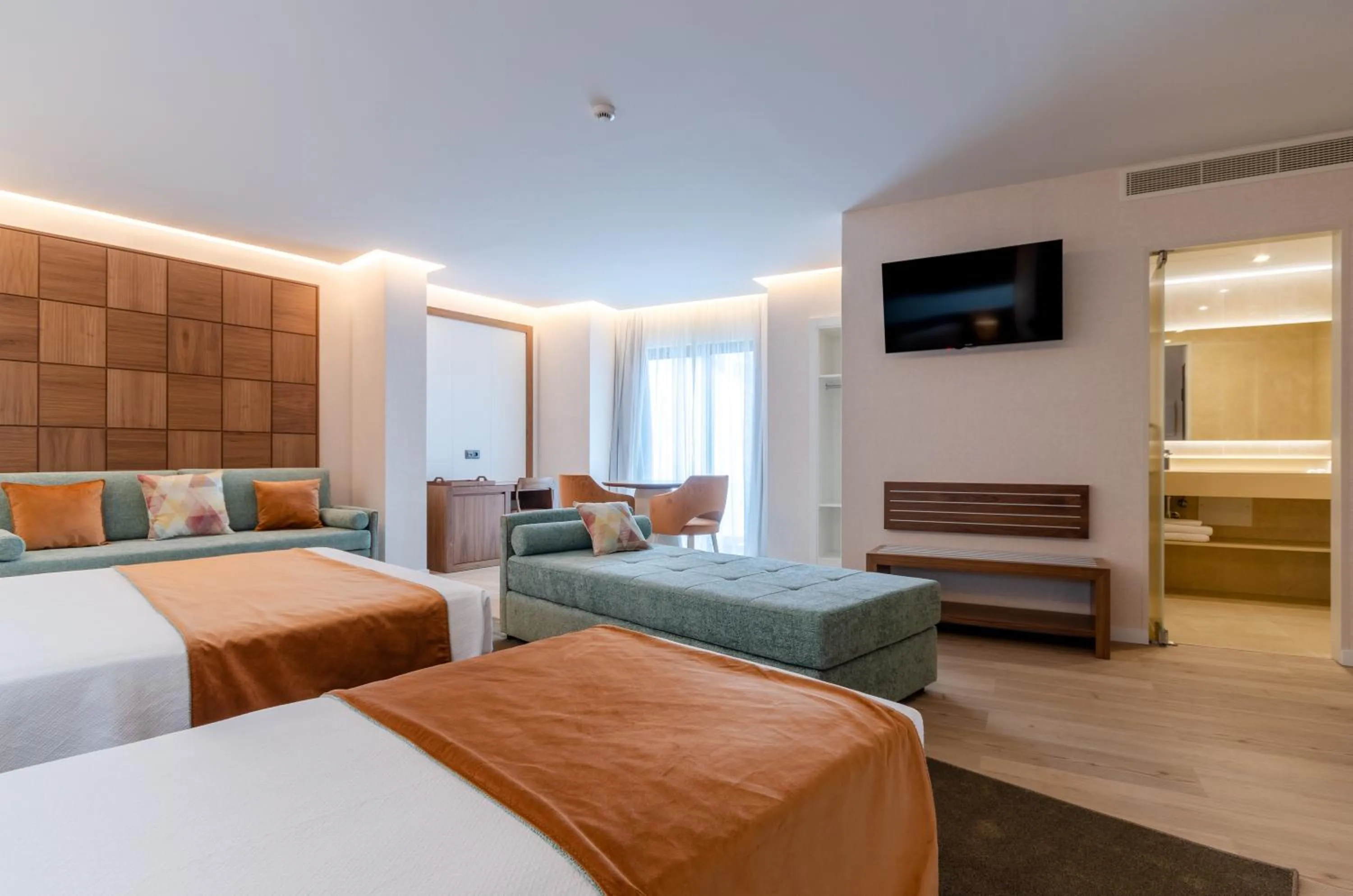 Bed in Hotel Alvorada