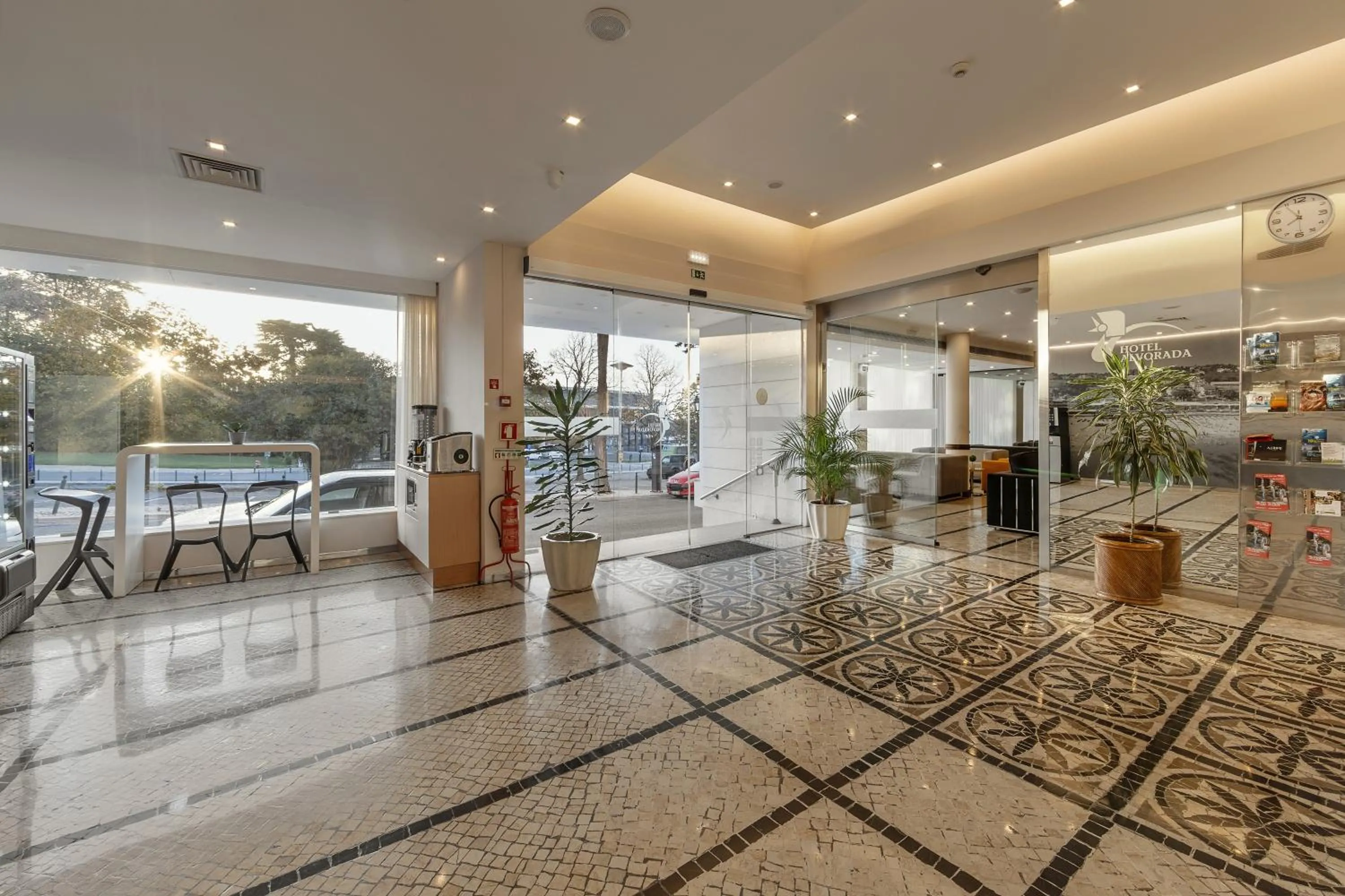 Lobby or reception in Hotel Alvorada