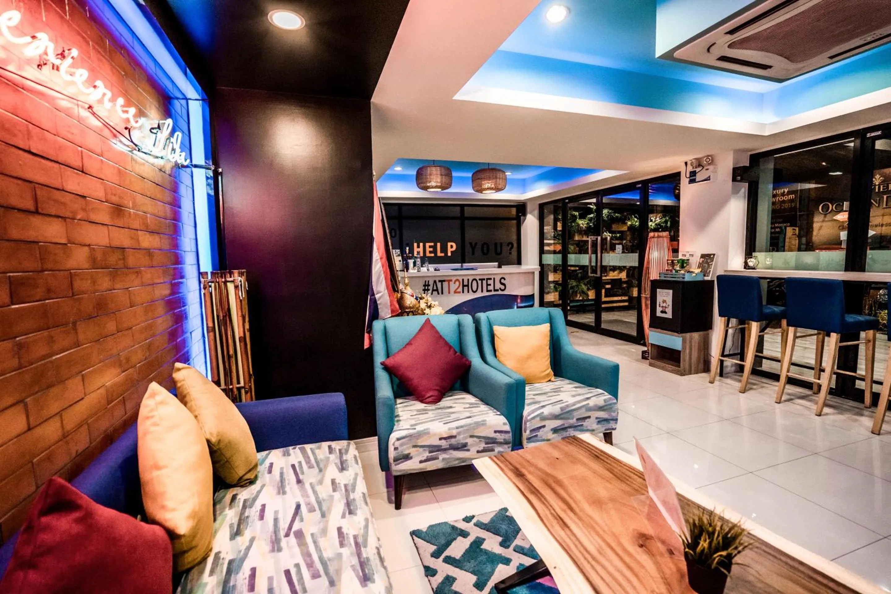 Lobby or reception in T2 Jomtien Pattaya