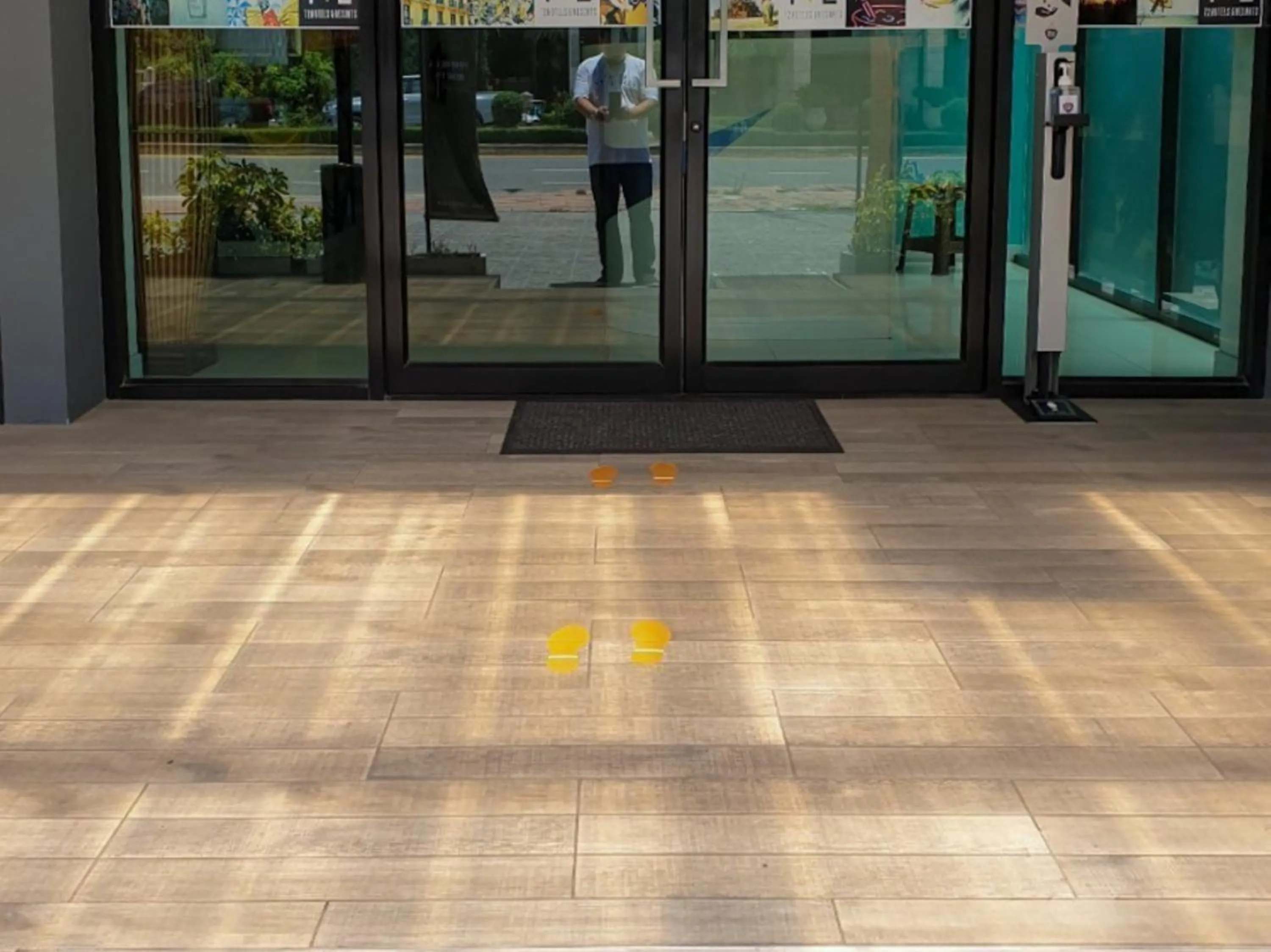 Facade/entrance in T2 Jomtien Pattaya