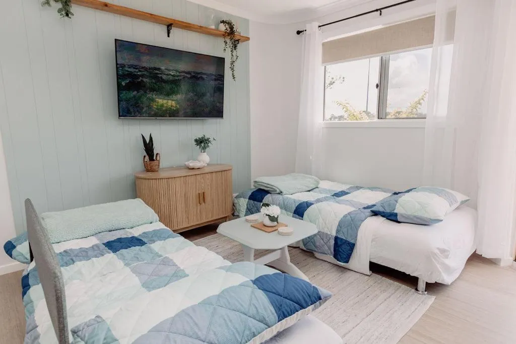 Bed in River Sands Apartments