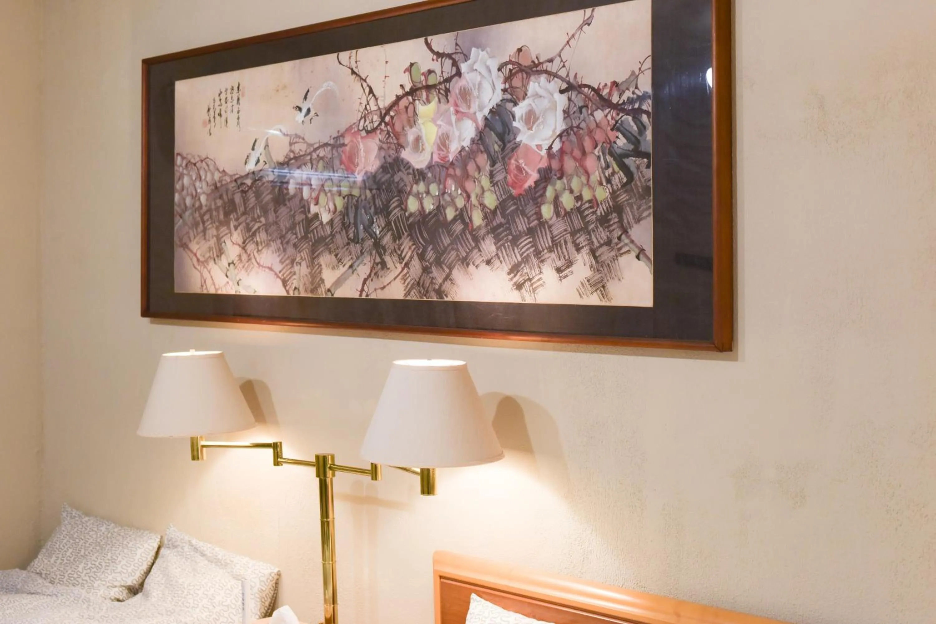 Decorative detail, Bed in Yoyogi House