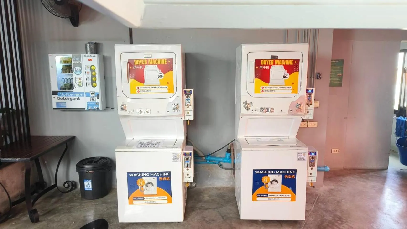 washing machine in Grand Howard Hotel Bangkok