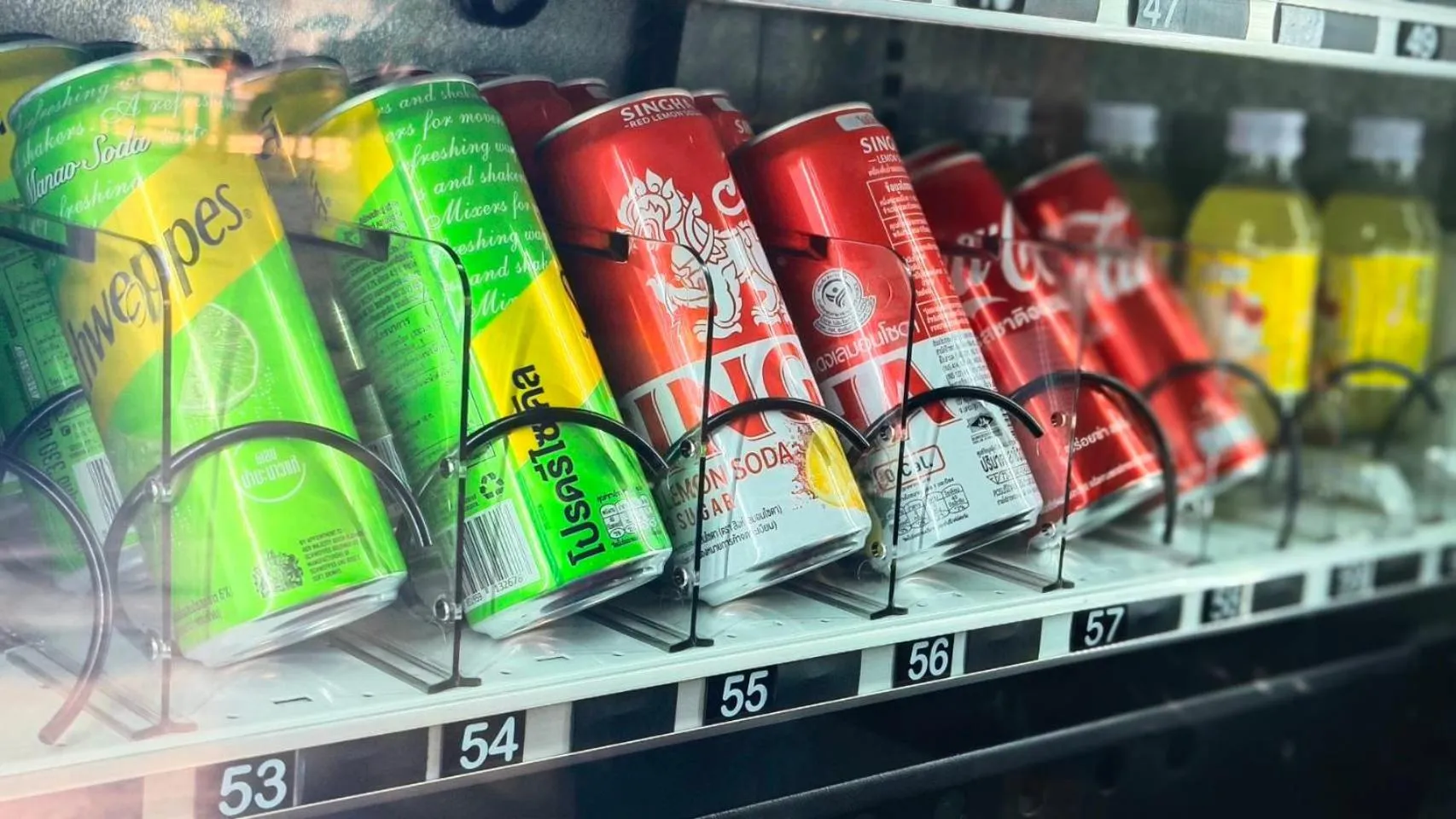 vending machine in Grand Howard Hotel Bangkok