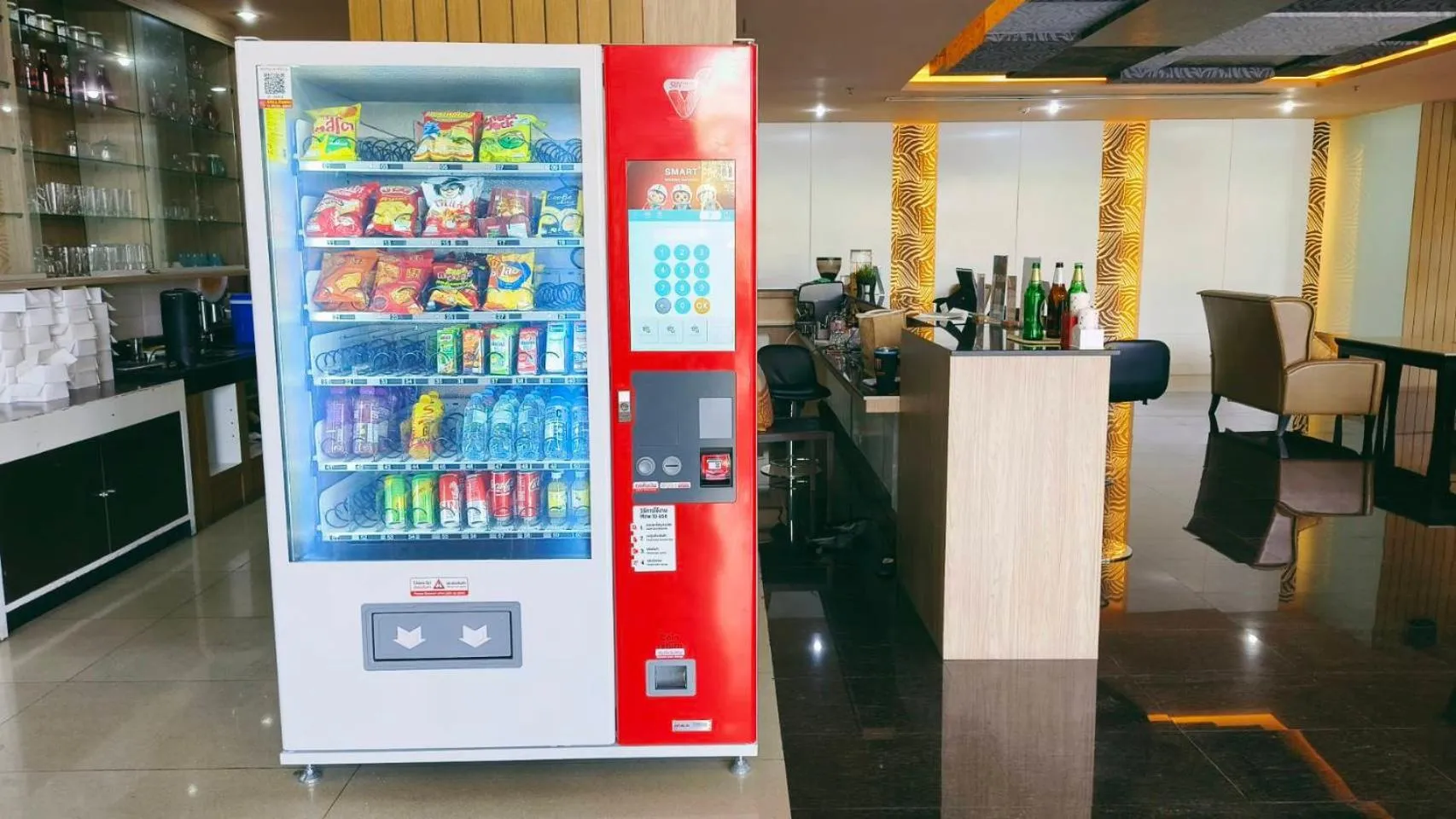 vending machine in Grand Howard Hotel Bangkok