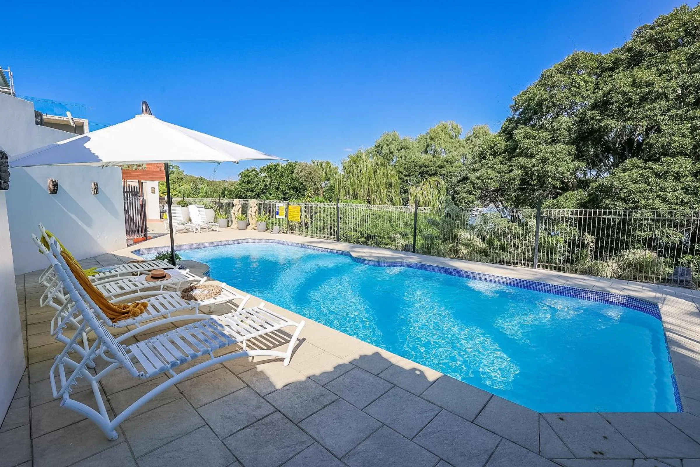 Pool view in 1770 Sovereign Lodge Retreat