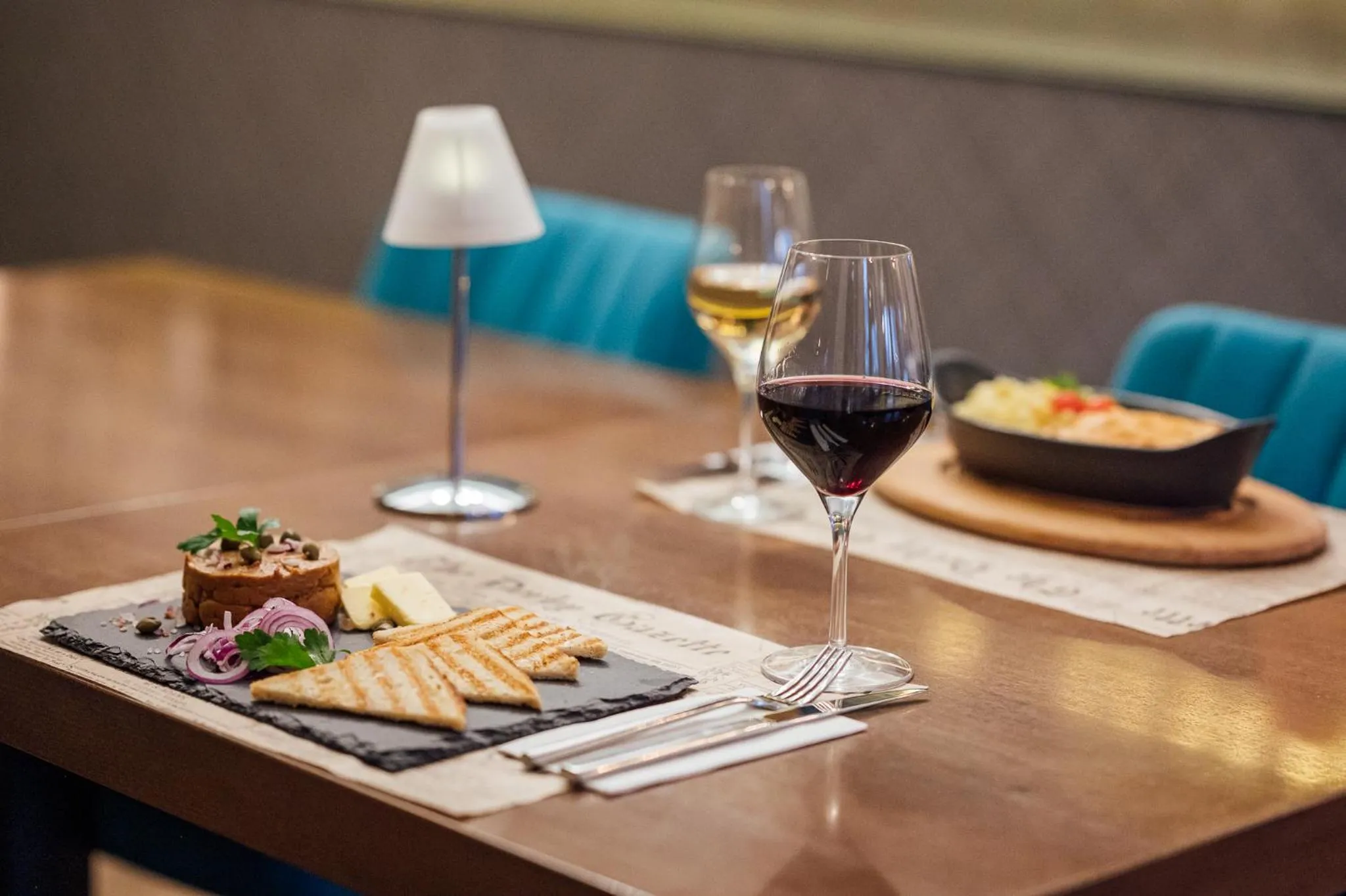 Food and drinks in L`Art Hotel Carei