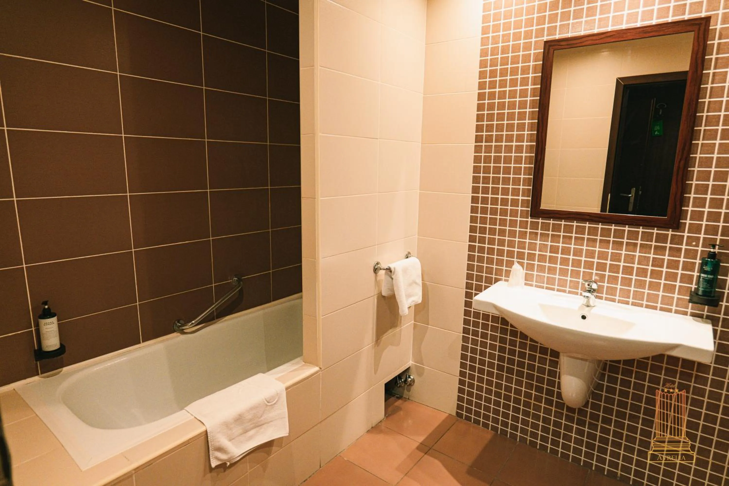 Bathroom in Hotel Aurelia