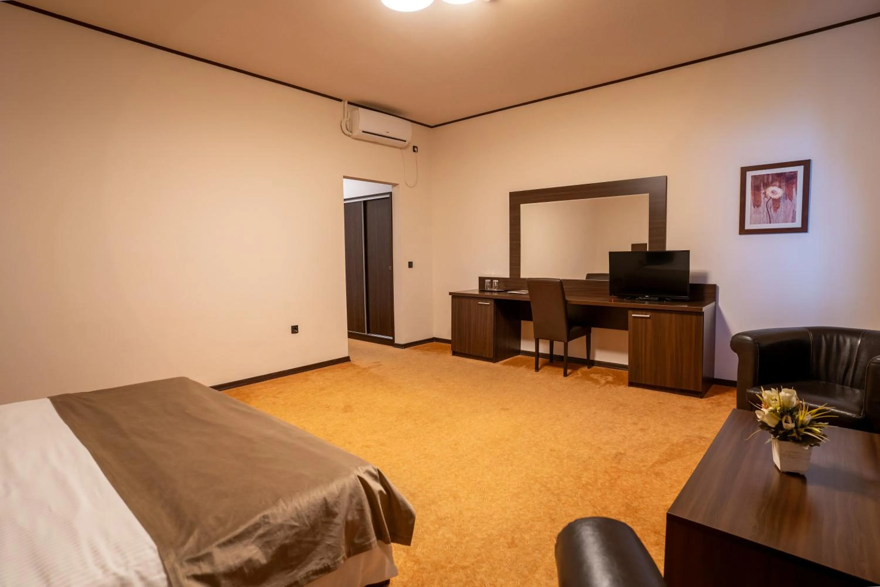 Bed in Hotel Aurelia