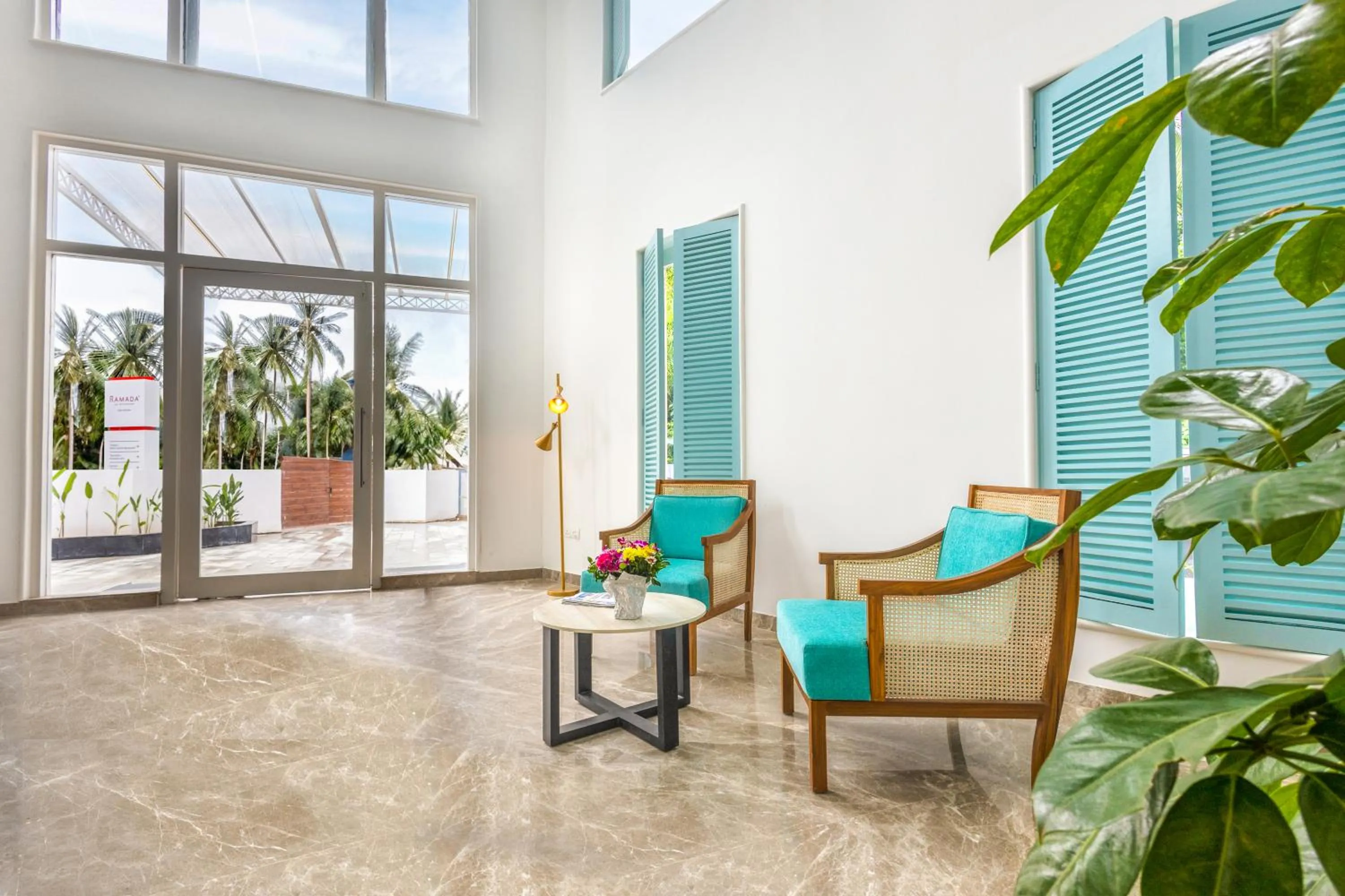 Lobby or reception in Ramada by Wyndham Goa Arpora