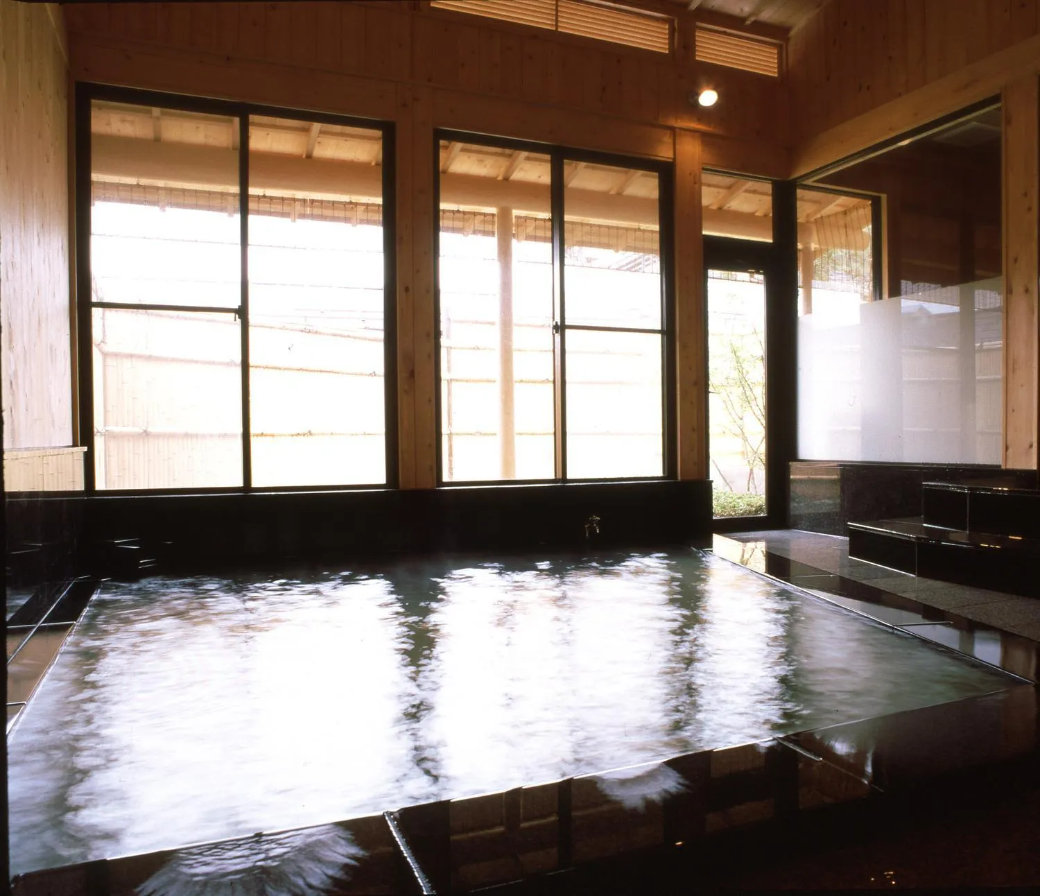 Hot Spring Bath in Shibu Hotel