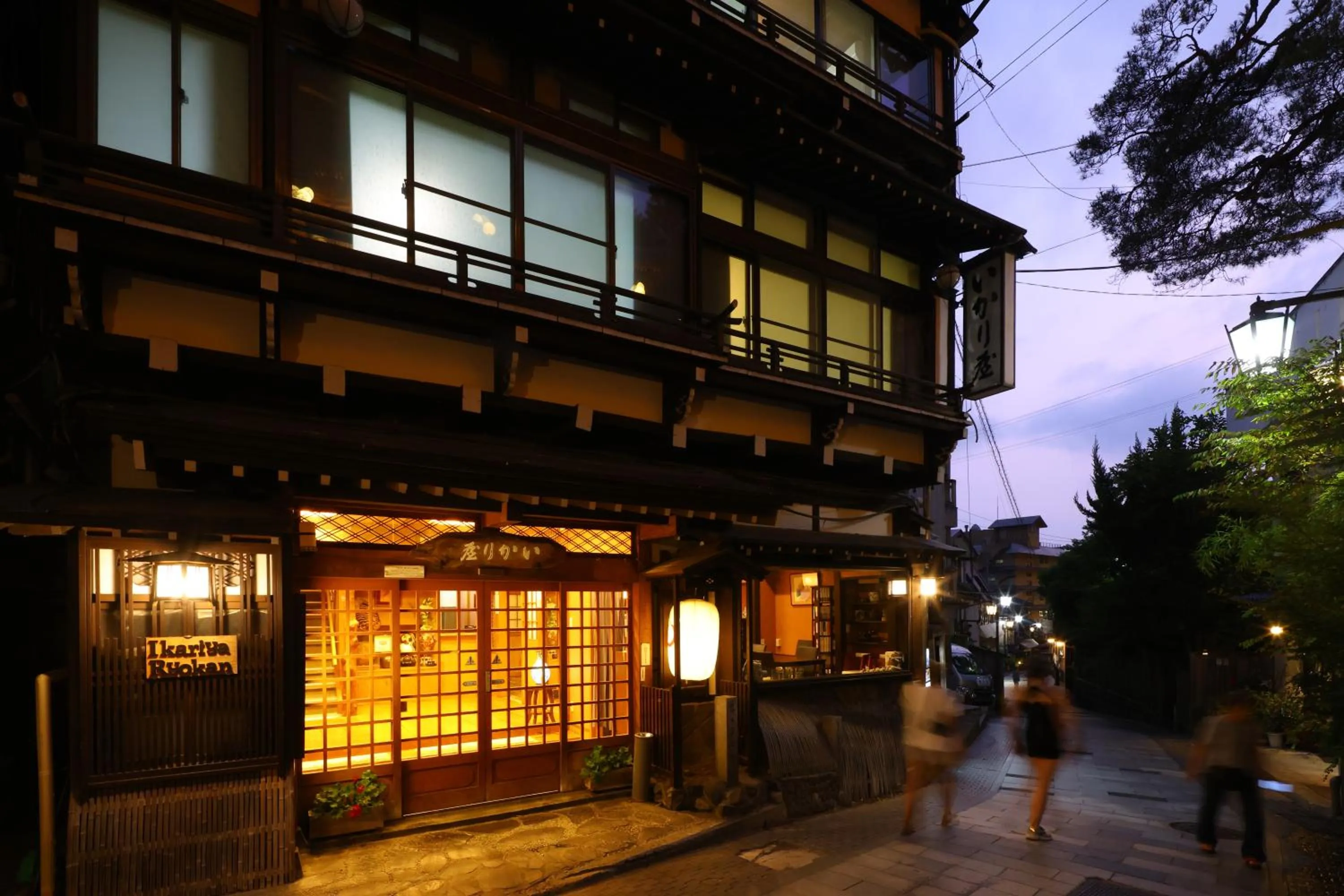 Property building in Ikariya Ryokan