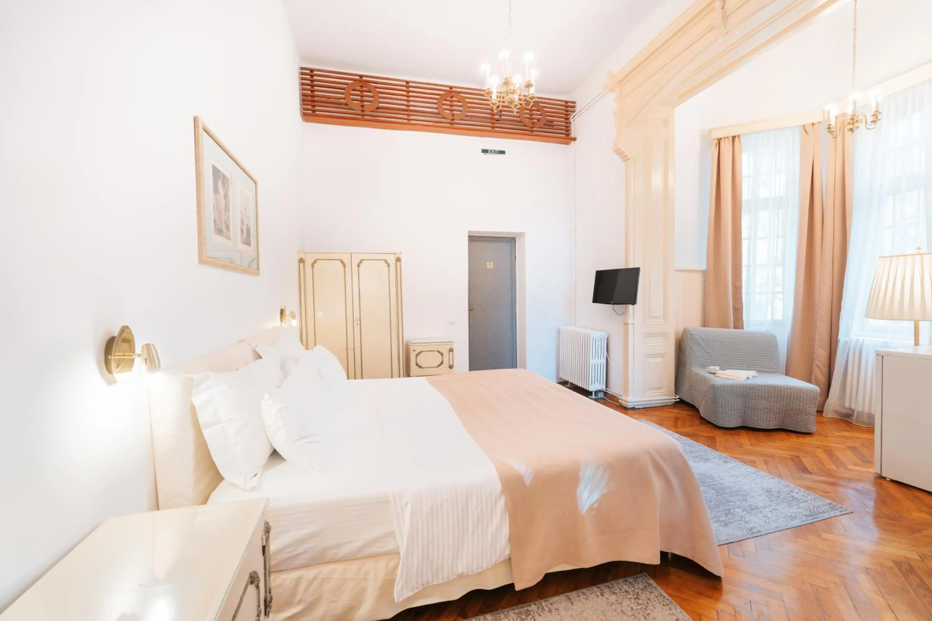 TV and multimedia, Bed in Vila Camelia