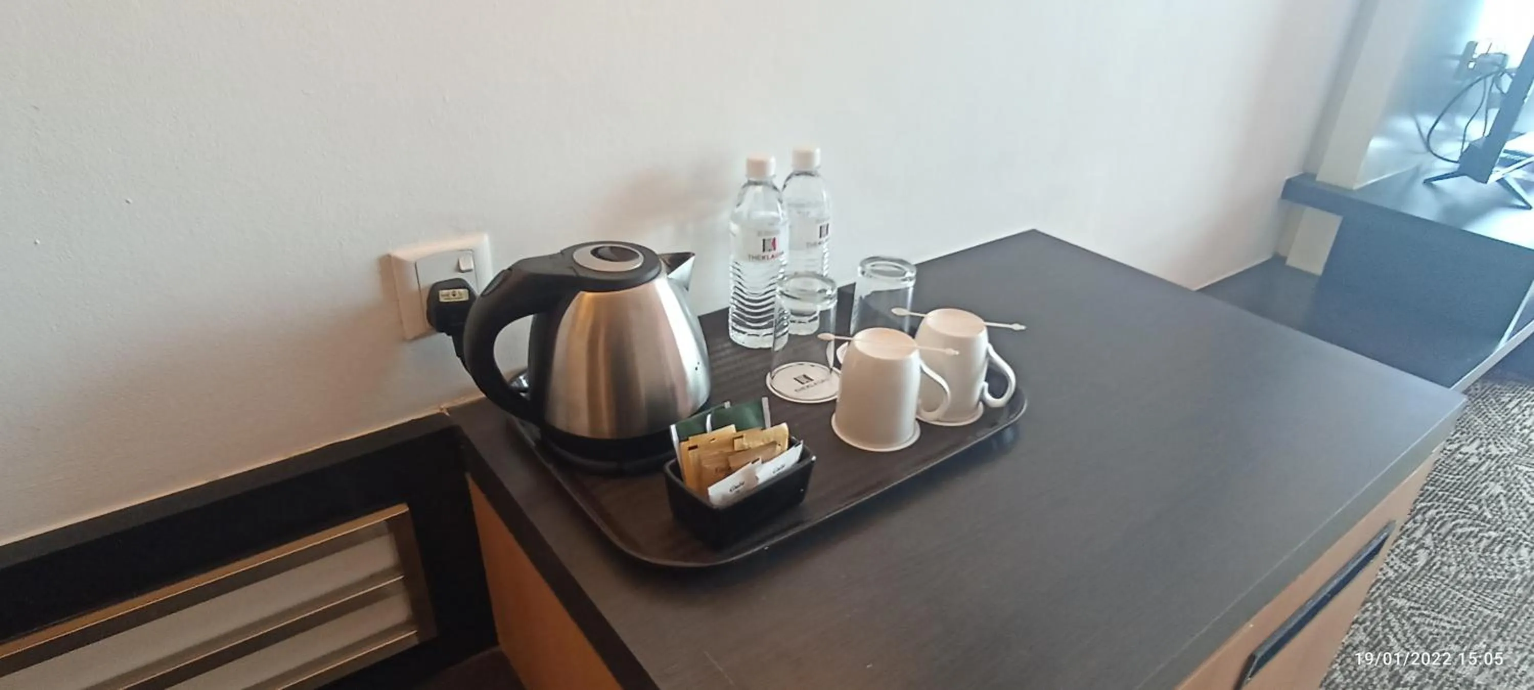 Coffee/tea facilities in The Klagan Hotel